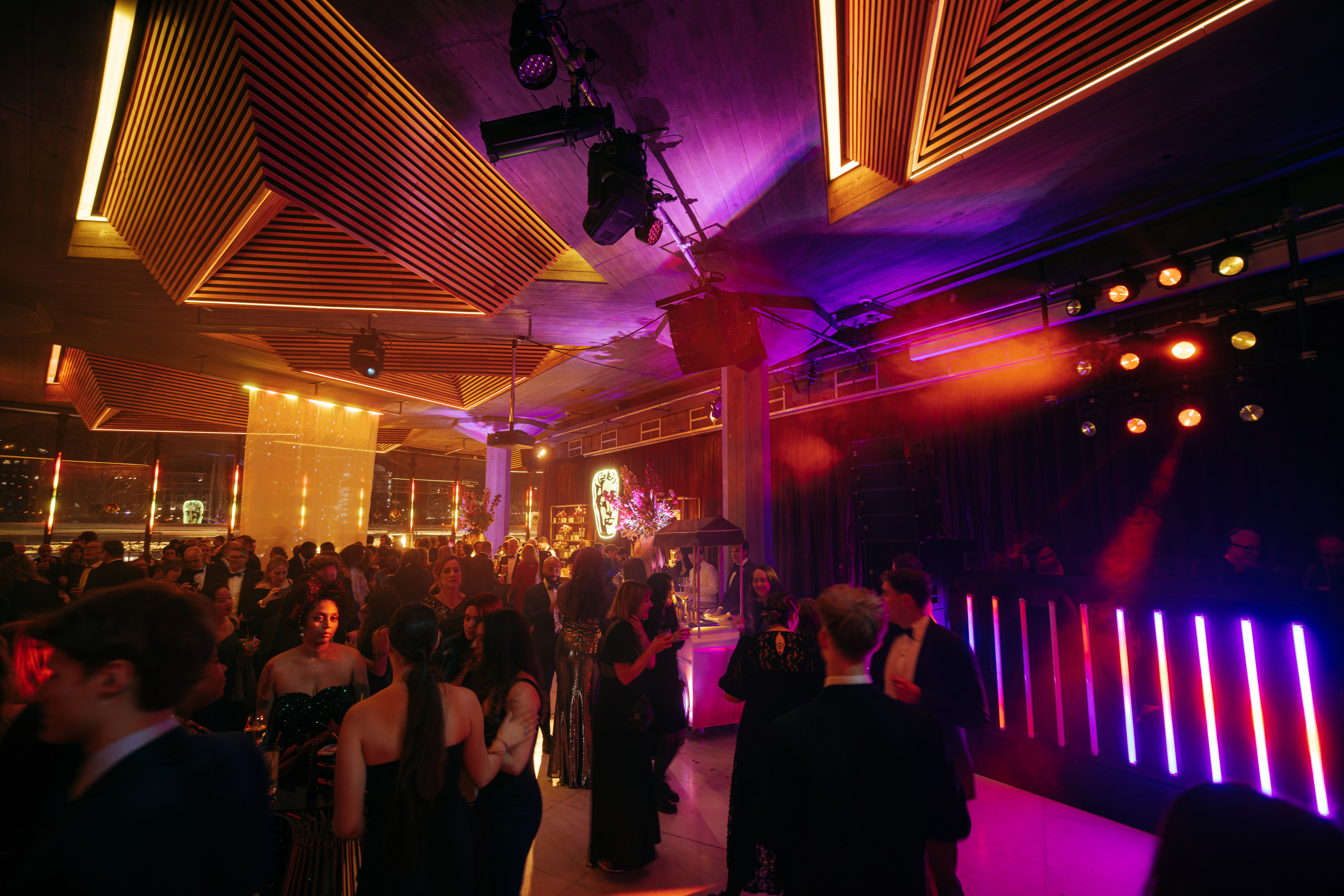 A general view during the EE BAFTA Film Awards after-party at The Royal Festival Hall on February 16, 2025 in London, England | Source: Getty Images