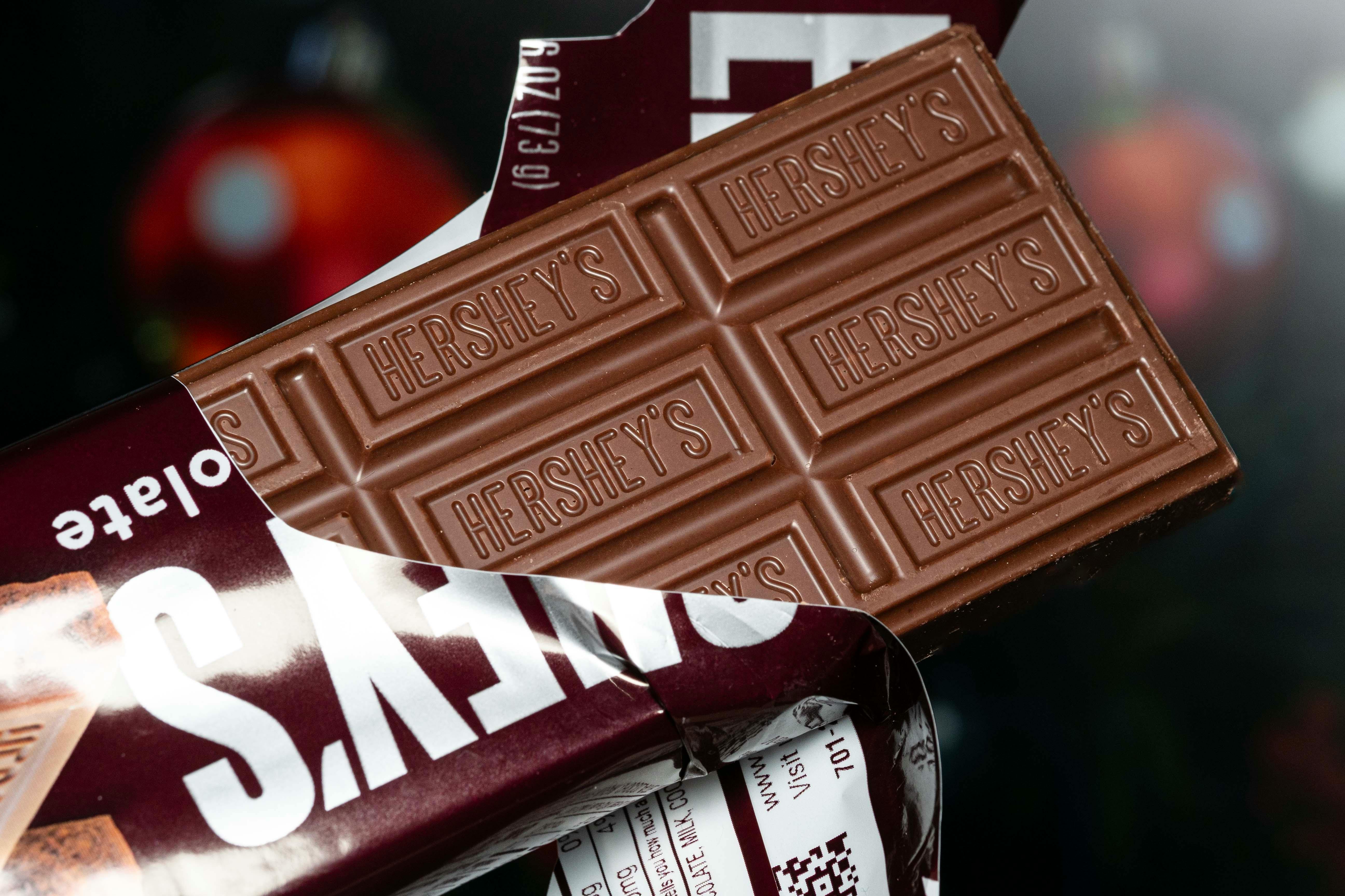 Hershey's chocolate bar | Source: Pexels