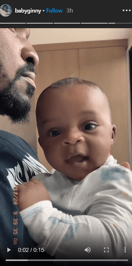 Pusha T shows off his son Nigel Brixx on his Instagram story | Photo: Instagram/kingpush