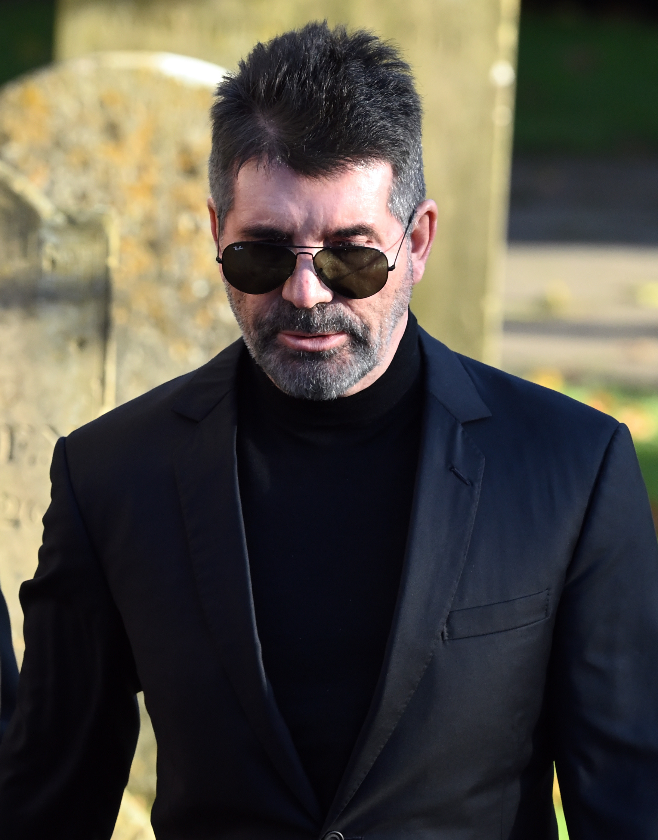 Simon Cowell at Liam Payne's funeral at St. Mary's Church on November 20, 2024, in Amersham, England. | Source: Getty Images
