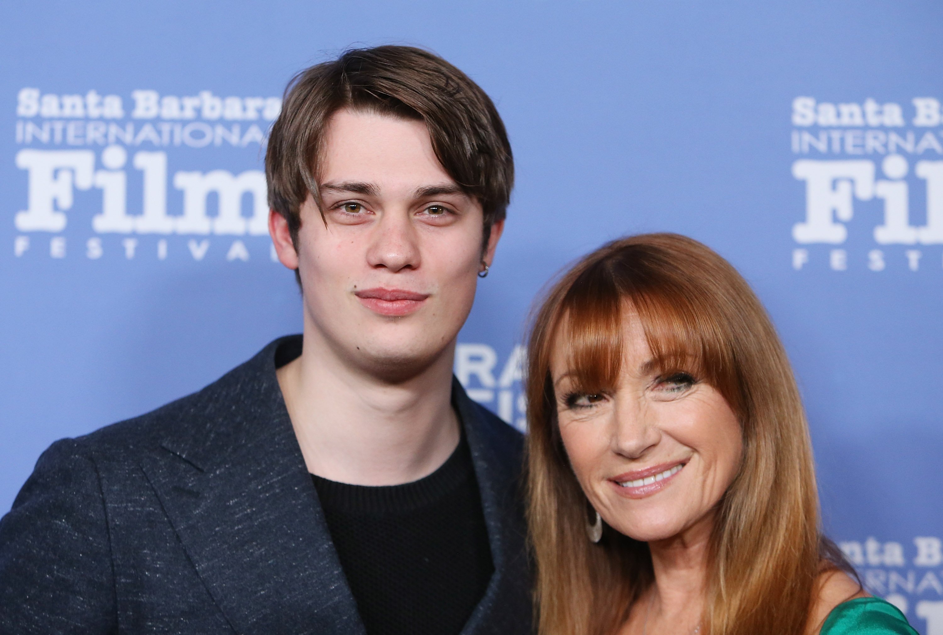 Actress Jane Seymour and son Kristopher Steven Keach at Arlington Theatre on February 6, 2016 in Santa Barbara, California. | Source: Getty Images