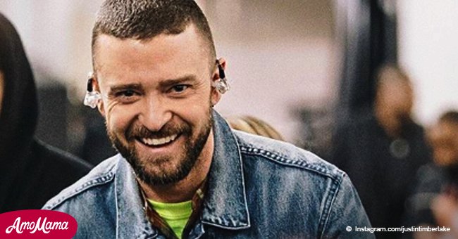 Justin Timberlake shared some rare sweet photos of son Silas