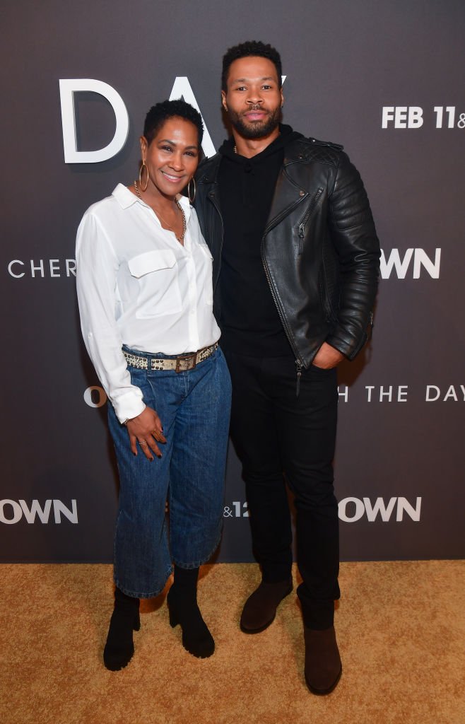 Terri Vaughn and Karon Riley attend the "Cherish The Day" launch party | Photo: Getty Images