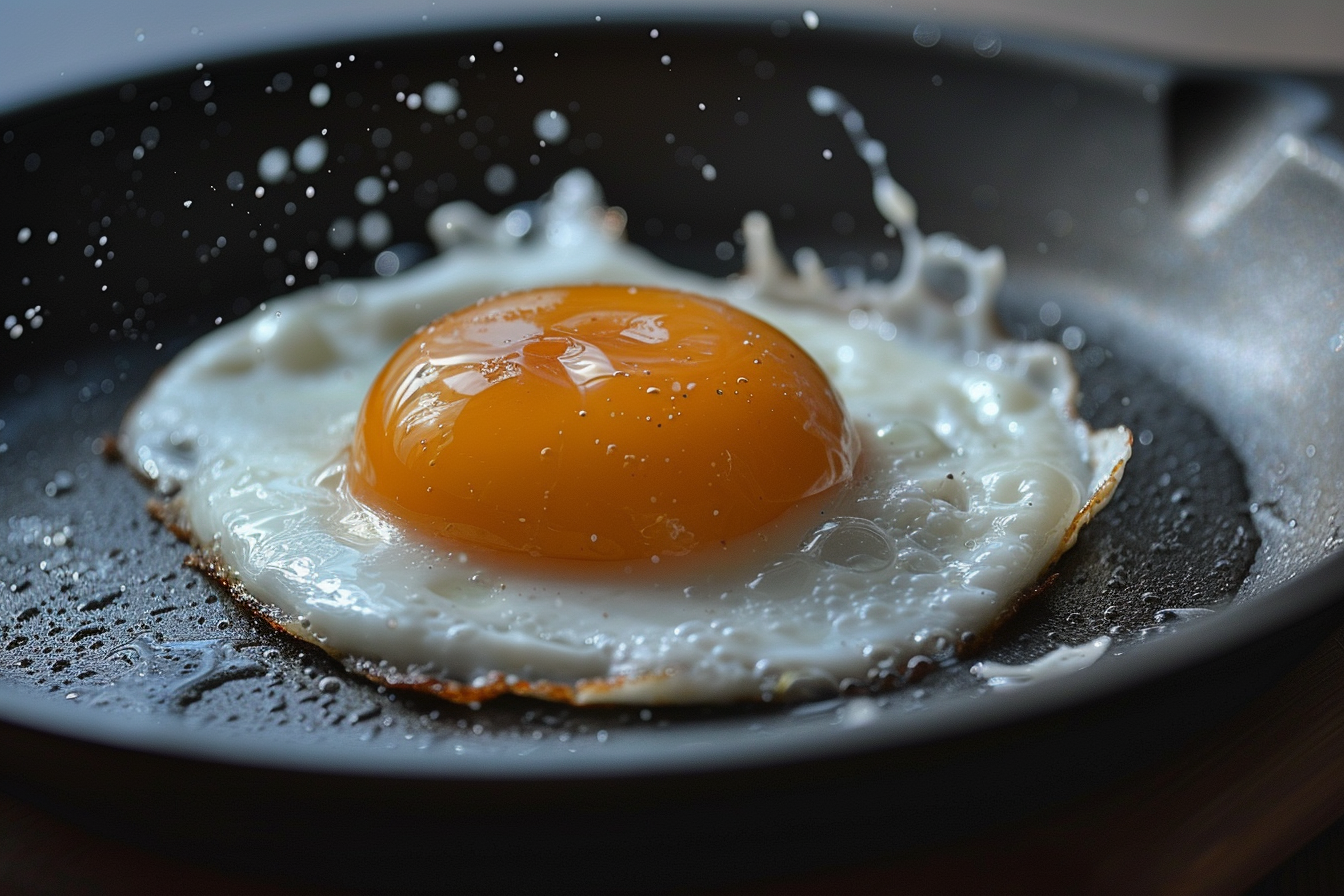 An egg in a pan | Source: Midjourney