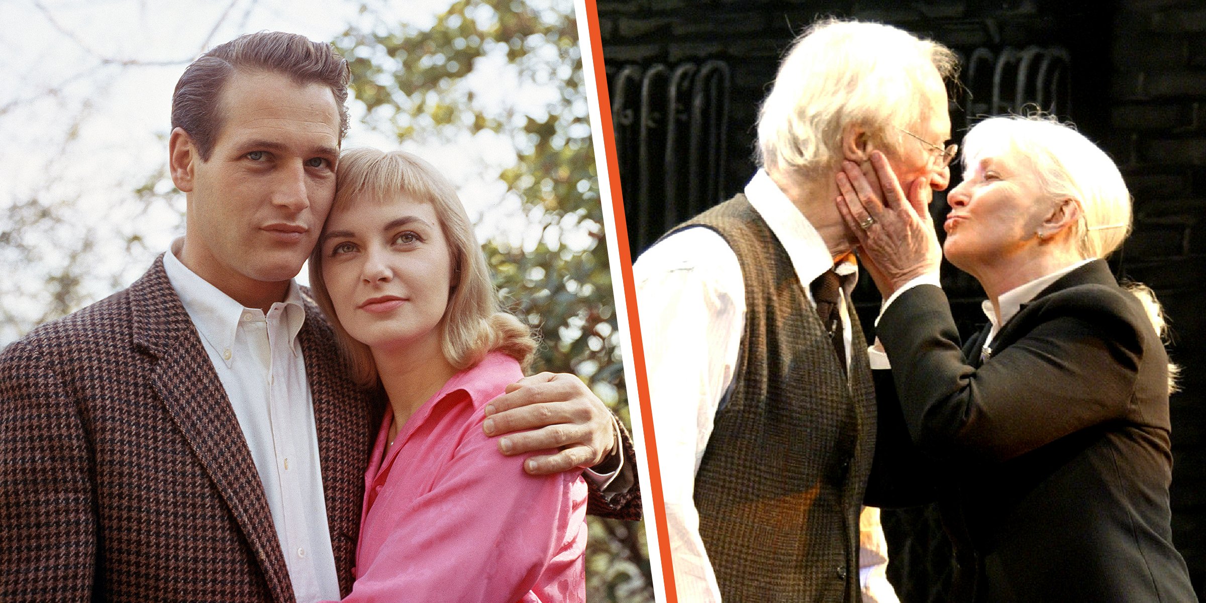 Paul Newman and Joanne Woodward, 1970 | Paul Newman and Joanne Woodward, 2003 | Source: Instagram.com/nellnewman | Getty Images