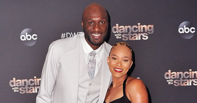 Lamar Odom and ex Sabrina Parr. | Photo: Getty Images