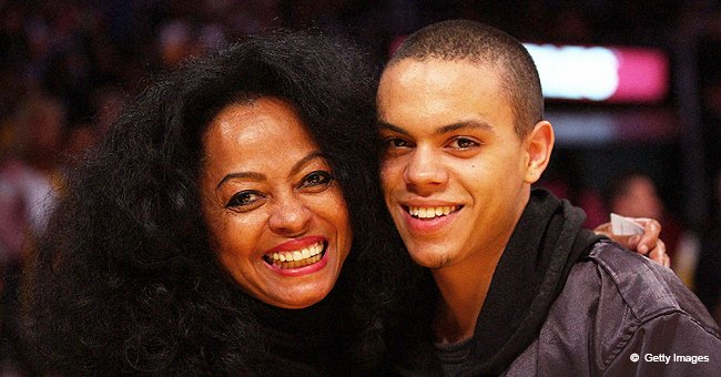 Diana Ross' Son Evan Dotes on His Baby While Staring at Him in a ...