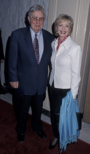  Florence Henderson and husband John Kappas attending Second Annual Family Celebration Gala on April 1, 2001 | Photo: Getty Images