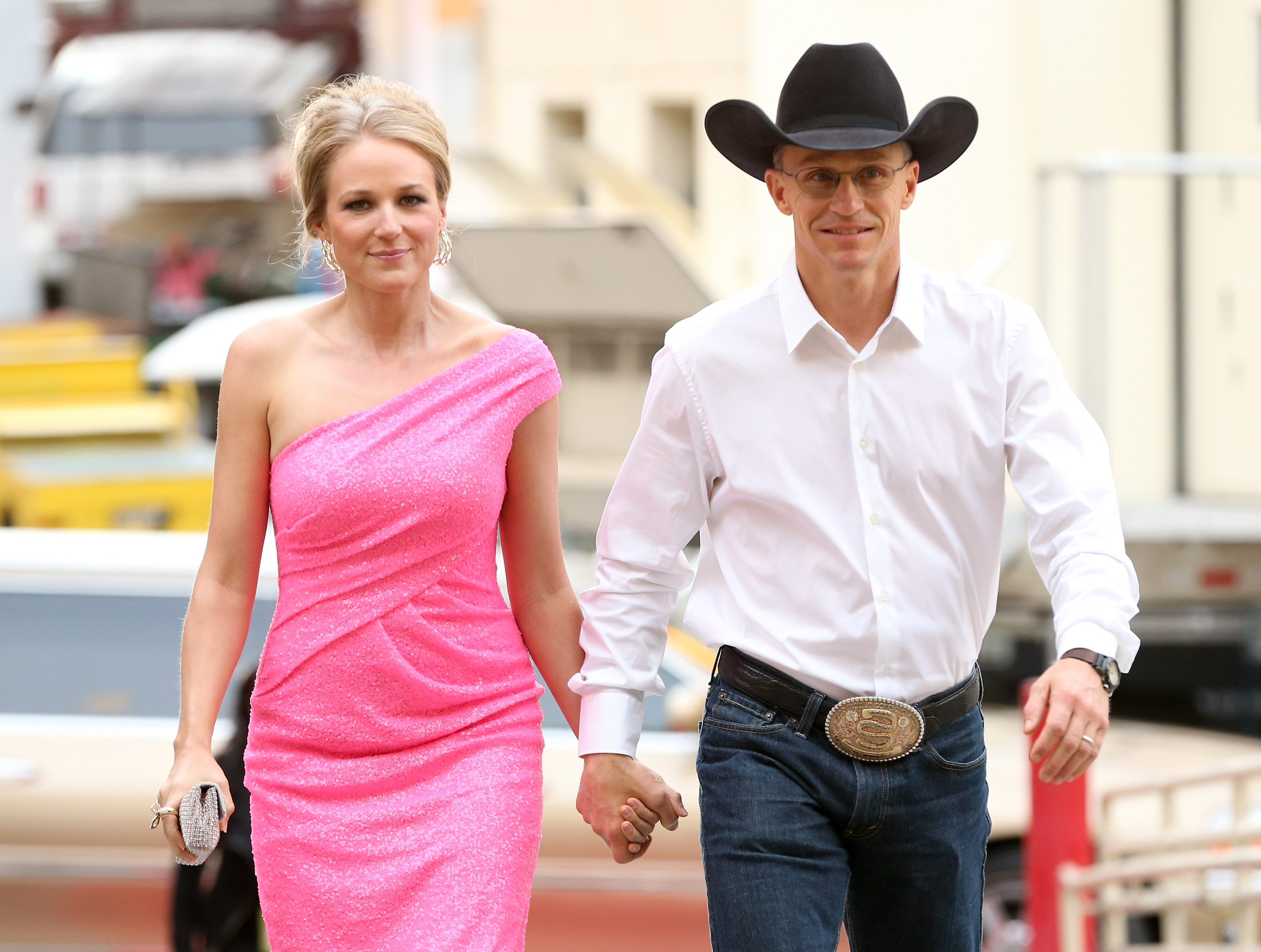 Jewel and Ty Murray arrive at the American Country Awards on December 10, 2012, in Las Vegas, Nevada. | Source: Getty Images