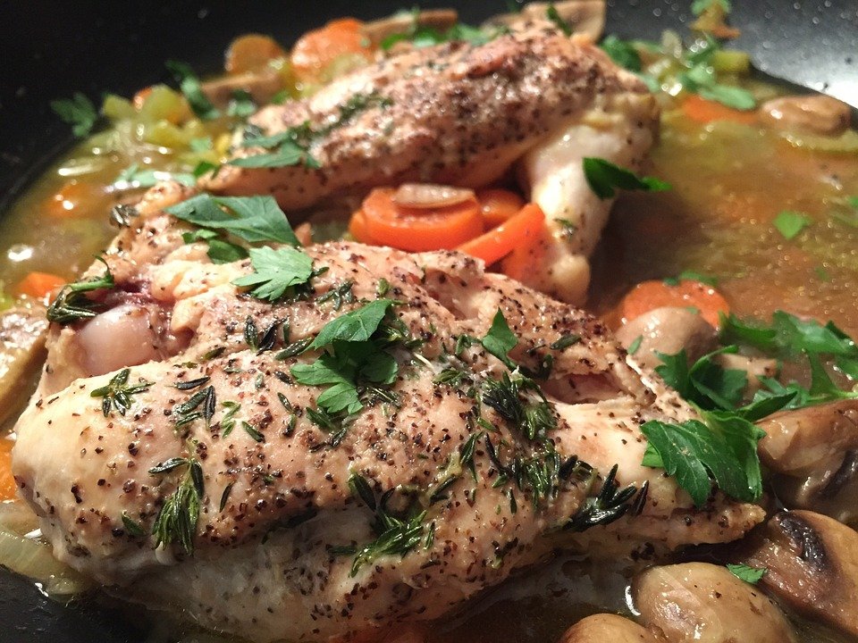 Poulet sauce. | Photo : Unsplash