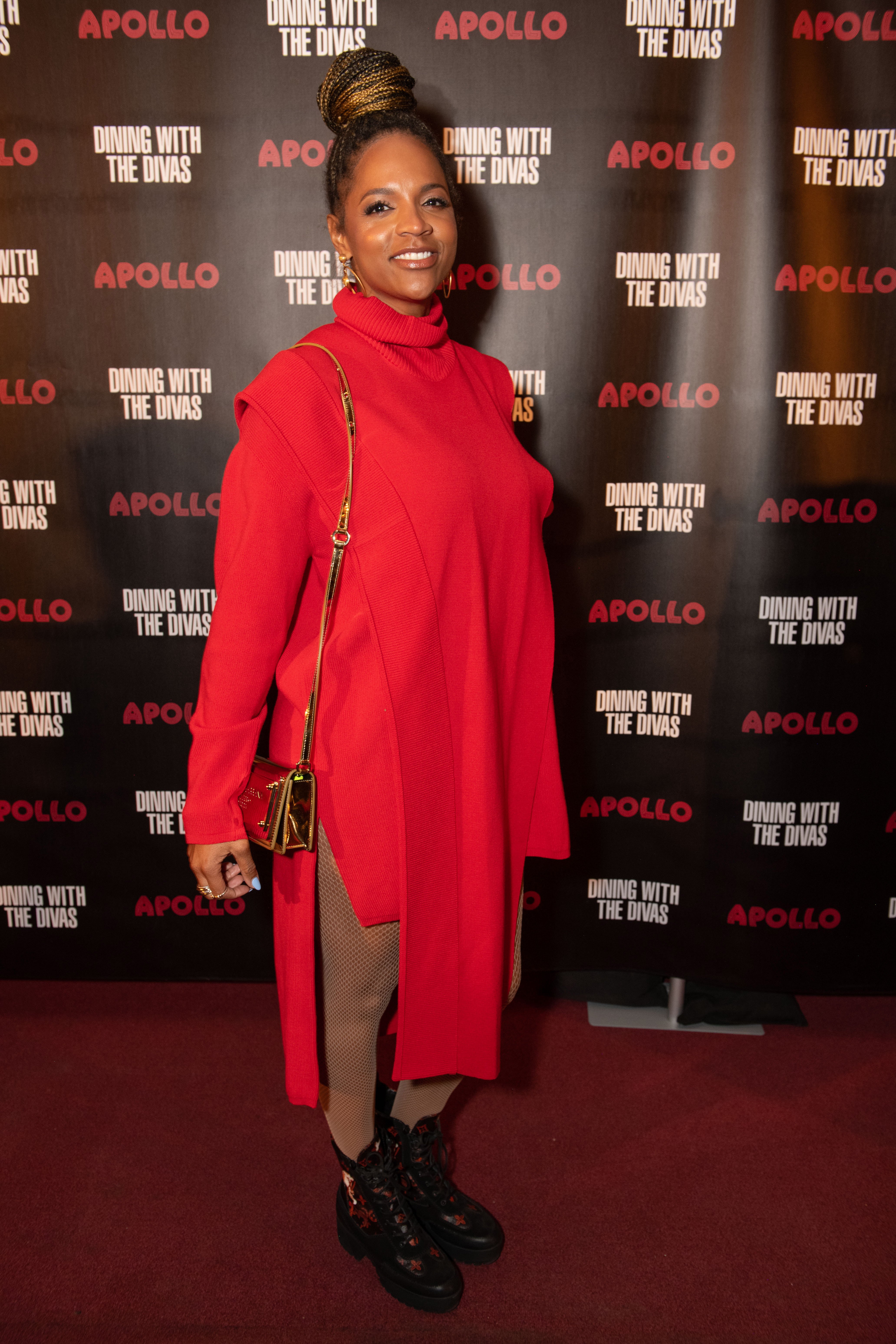 Atoya Burleson during the Dining With The Divas Luncheon at The Apollo Theater on April 7, 2022, in New York City. | Source: Getty Images