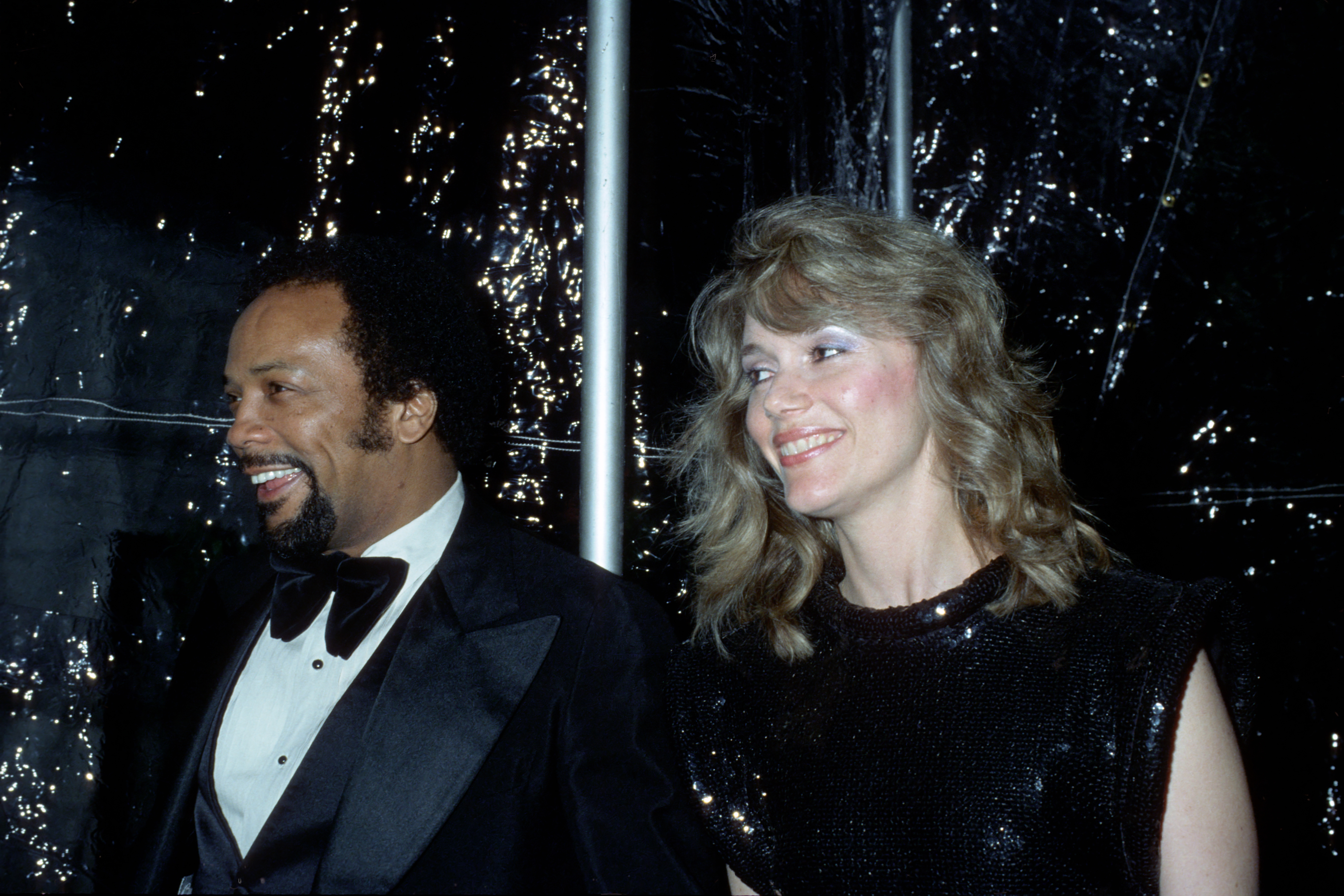 Quincy Jones with an unnamed woman on January 1, 1960 | Source: Getty Images