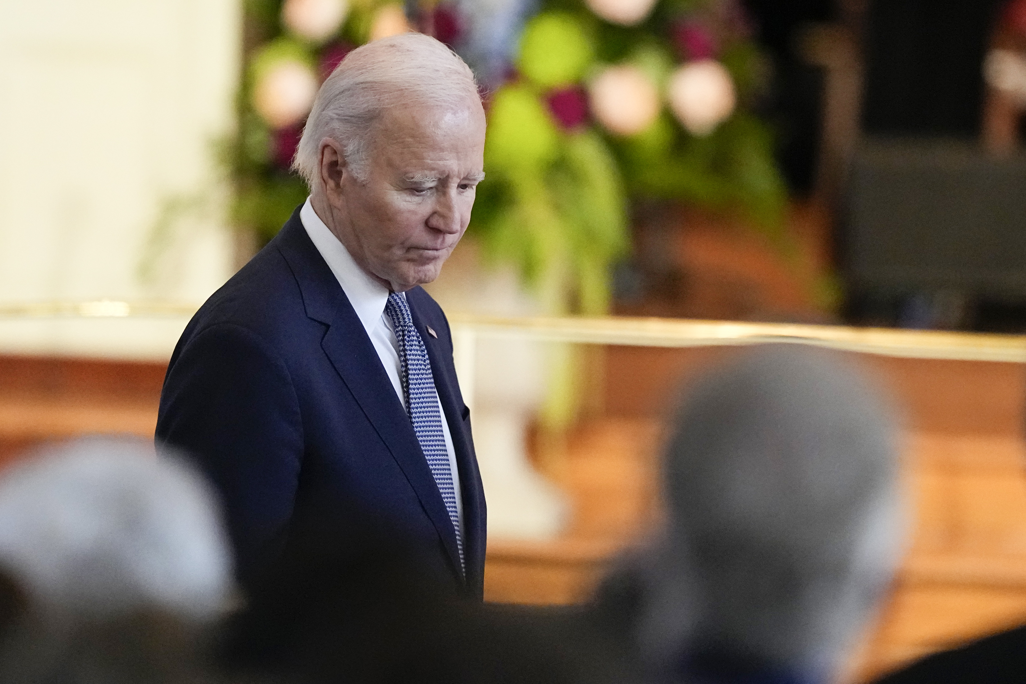U.S. President Joe Biden at former U.S First Lady Rosalynn Carter's tribute service in Atlanta, Georgia on November 28, 2023 | Source: Getty Images