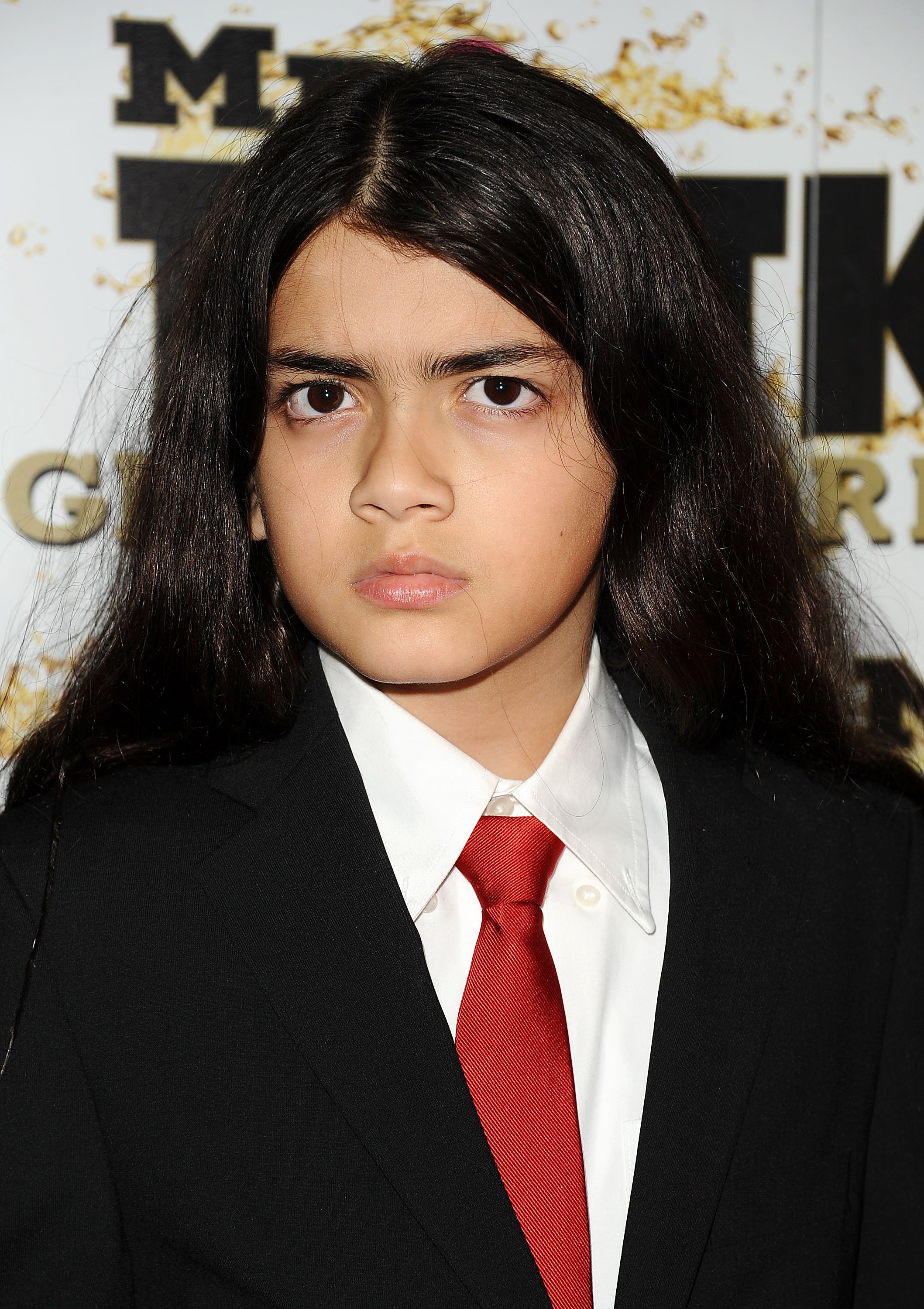 Blanket Jackson at the Mr. Pink Ginseng Drink launch party on October 11, 2012, in Beverly Hills | Source: Getty Images