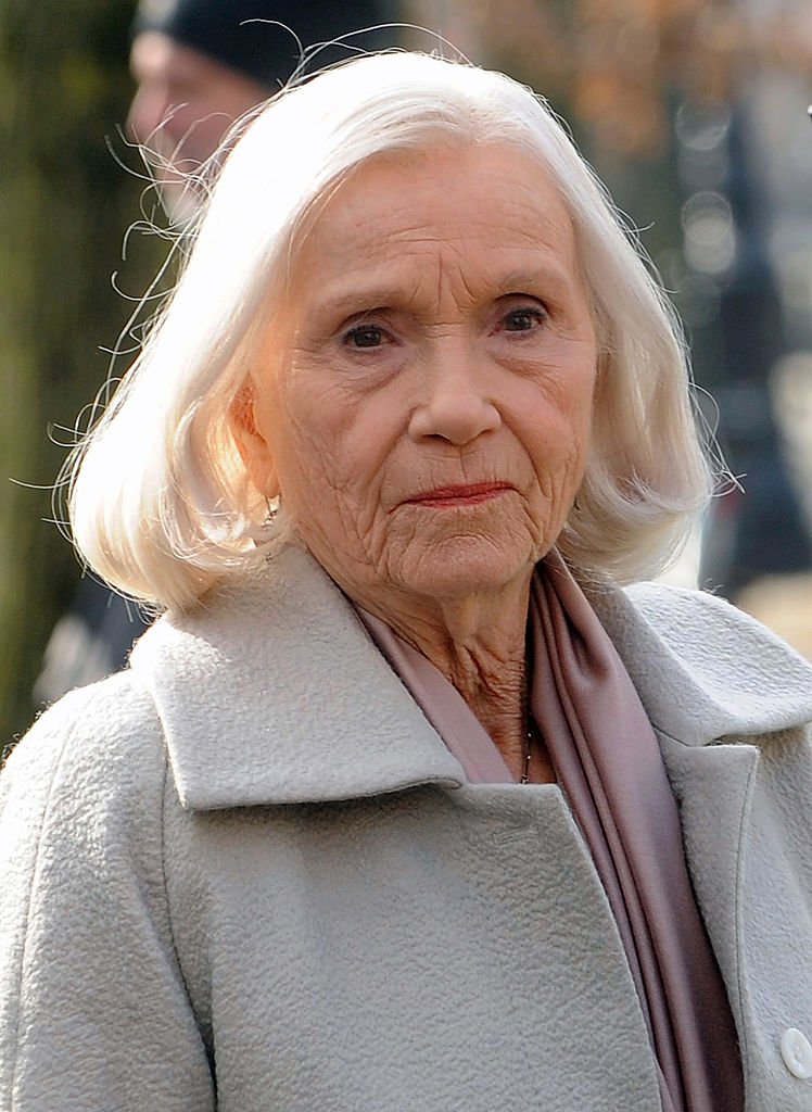 Eva Marie Saint filming on location for "Winter's Tale" on February 6, 2013 in the Brooklyn borough of New York City | Photo: Getty Images