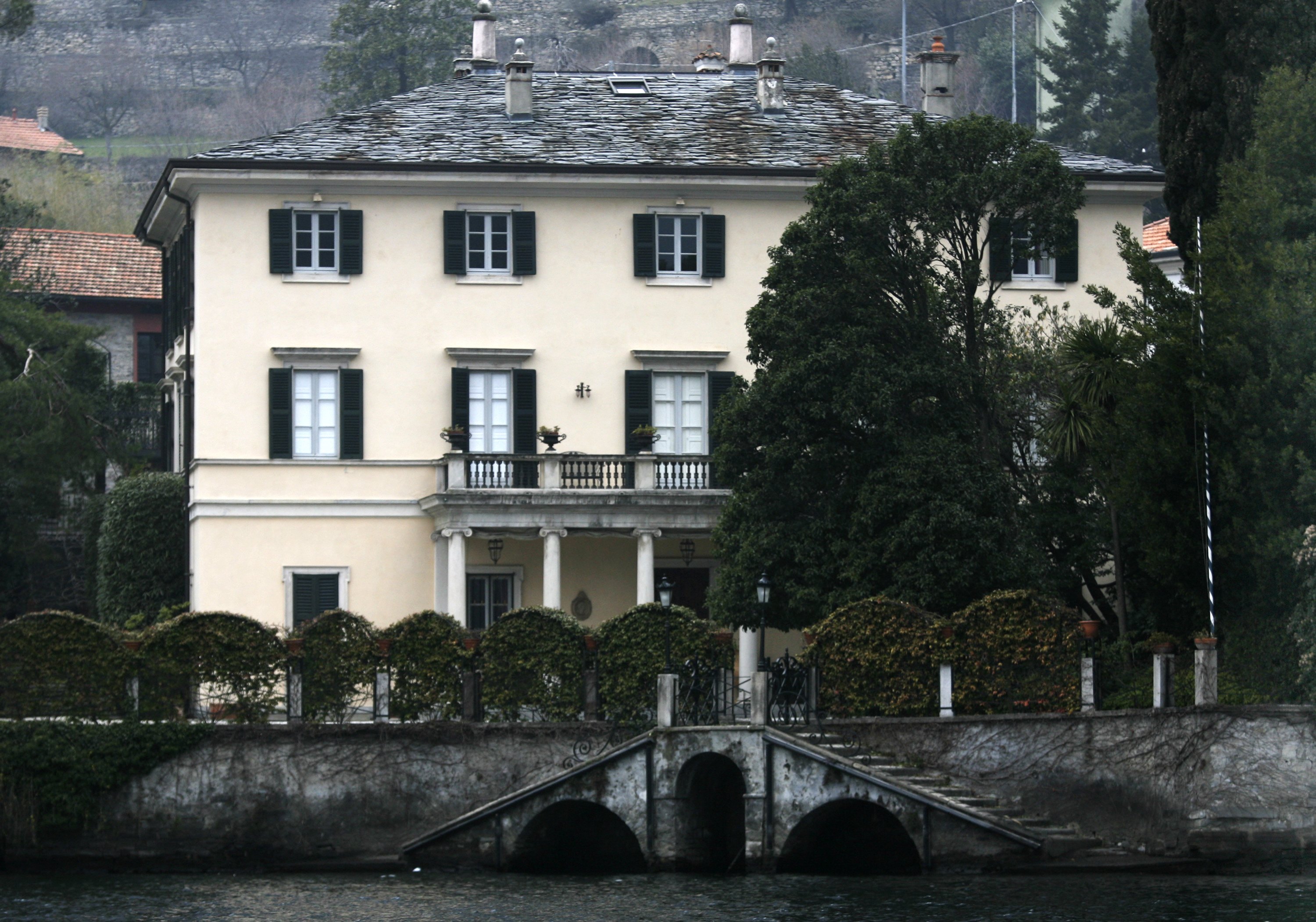Villa Oleandra, owned by George Clooney on March 18, 2006 in Como, Italy. | Source: Getty Images