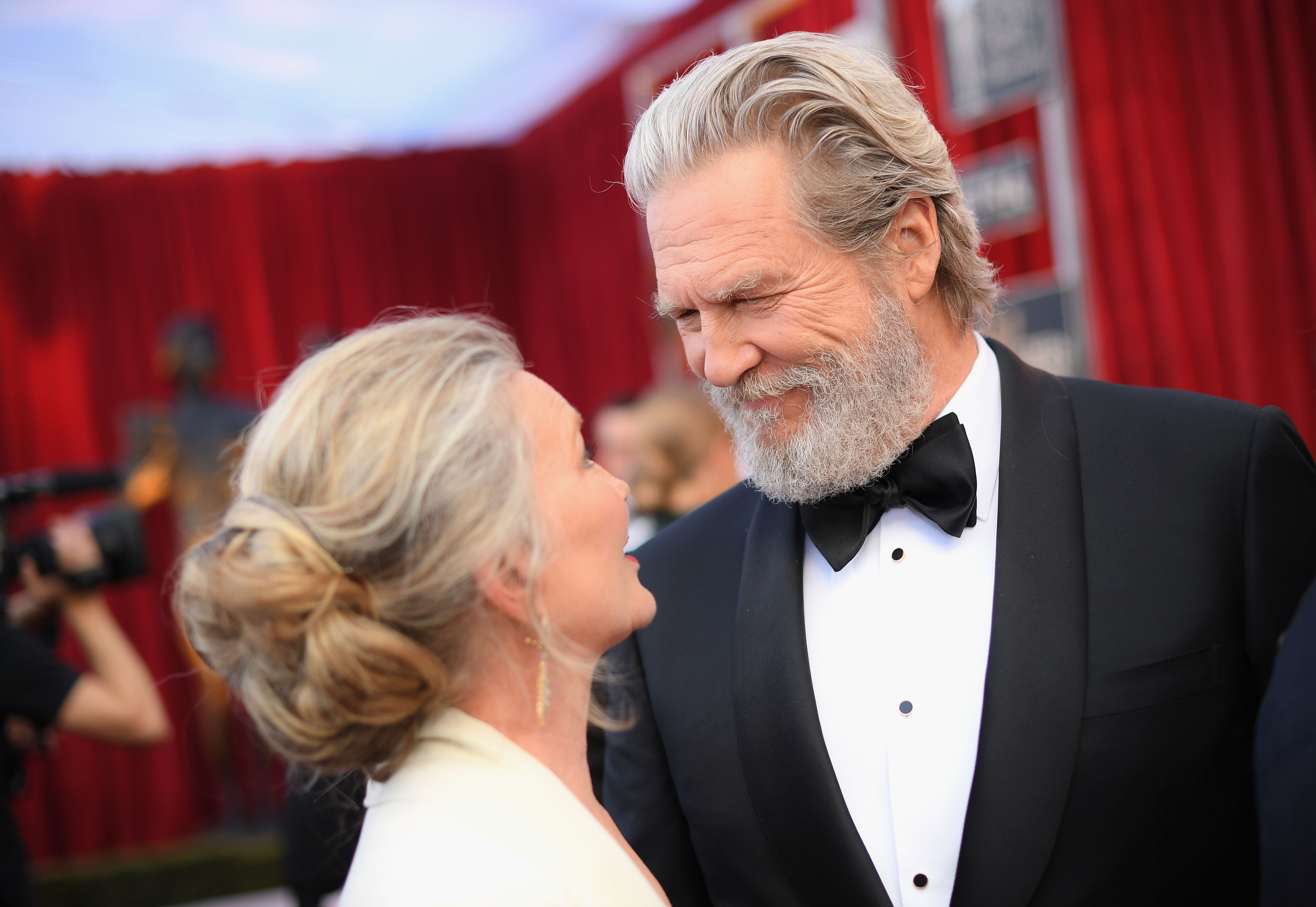 Susan and Jeff Bridges attend The 23rd Annual Screen Actors Guild Awards at The Shrine Auditorium in Los Angeles, California on January 29, 2017. | Source: Getty Images