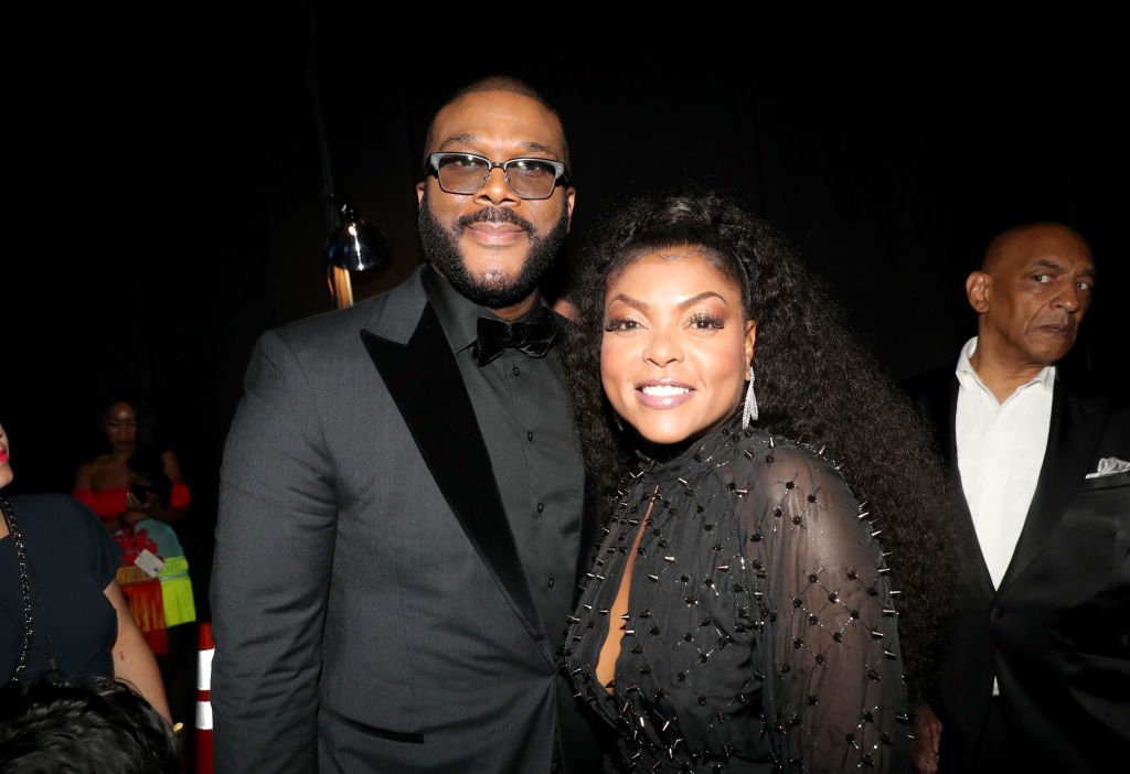Tyler Perry & Taraji P. Henson at the 2019 BET Awards on June 23, 2019 in Los Angeles, California. | Source: Getty Images