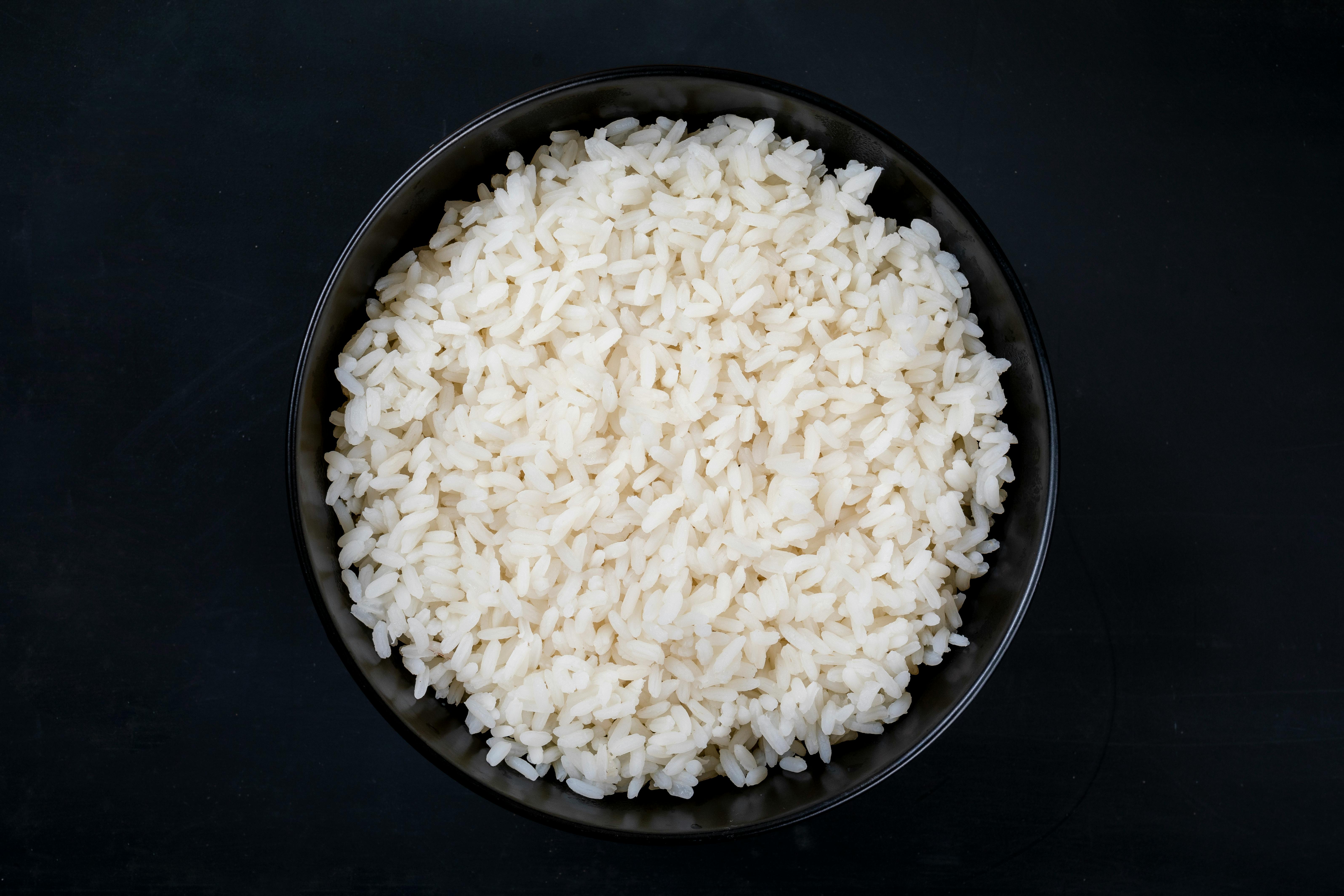 Cooked white rice | Source: Pexels