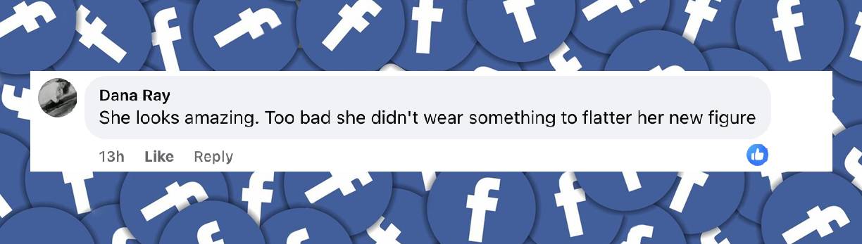 A netizen's remark about Melissa McCarthy's Golden Globe appearance, posted on January 6, 2025 | Source: Facebook.com/CBSMornings