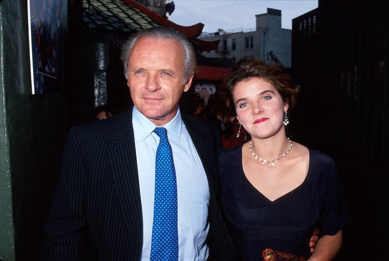 Anthony Hopkins and daughter Abigail Hopkins circa 1991 | Photo: Getty Images