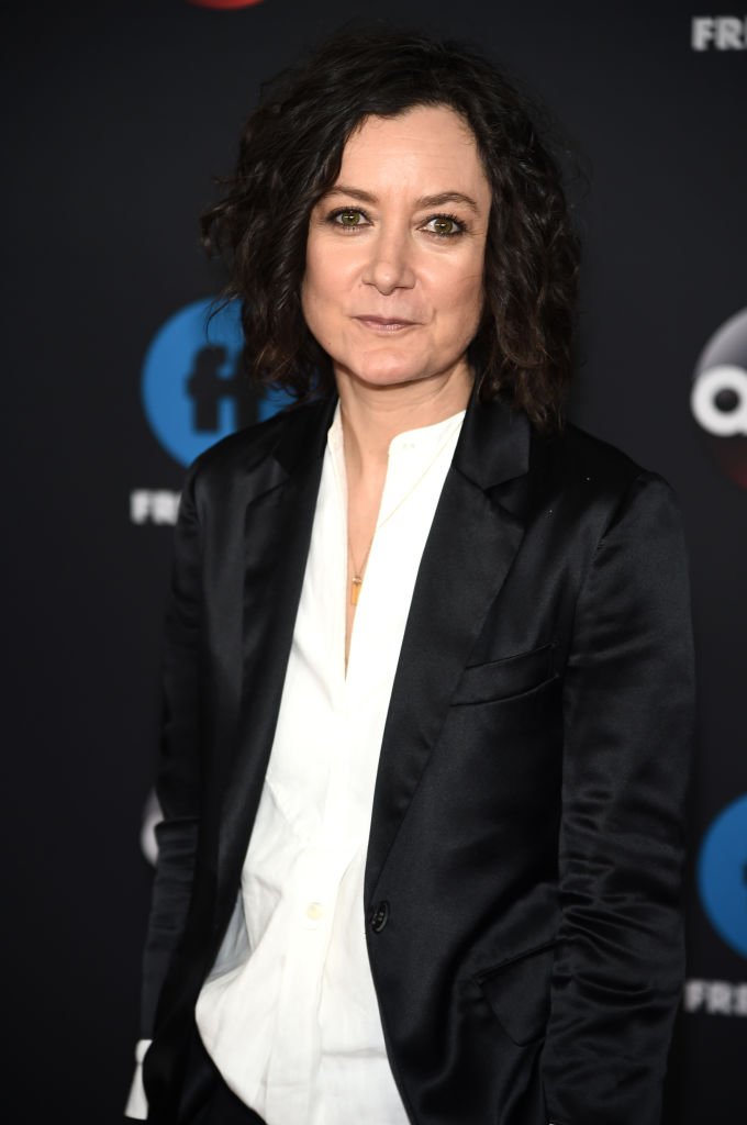 Sara Gilbert attends during 2018 Disney, ABC, Freeform Upfront at Tavern On The Green on May 15, 2018, in New York City. | Source: Getty Images.