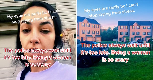Woman details her experiences with an alleged stalker and states that the police have not helped her | Photo: TikTok/babyriahxo