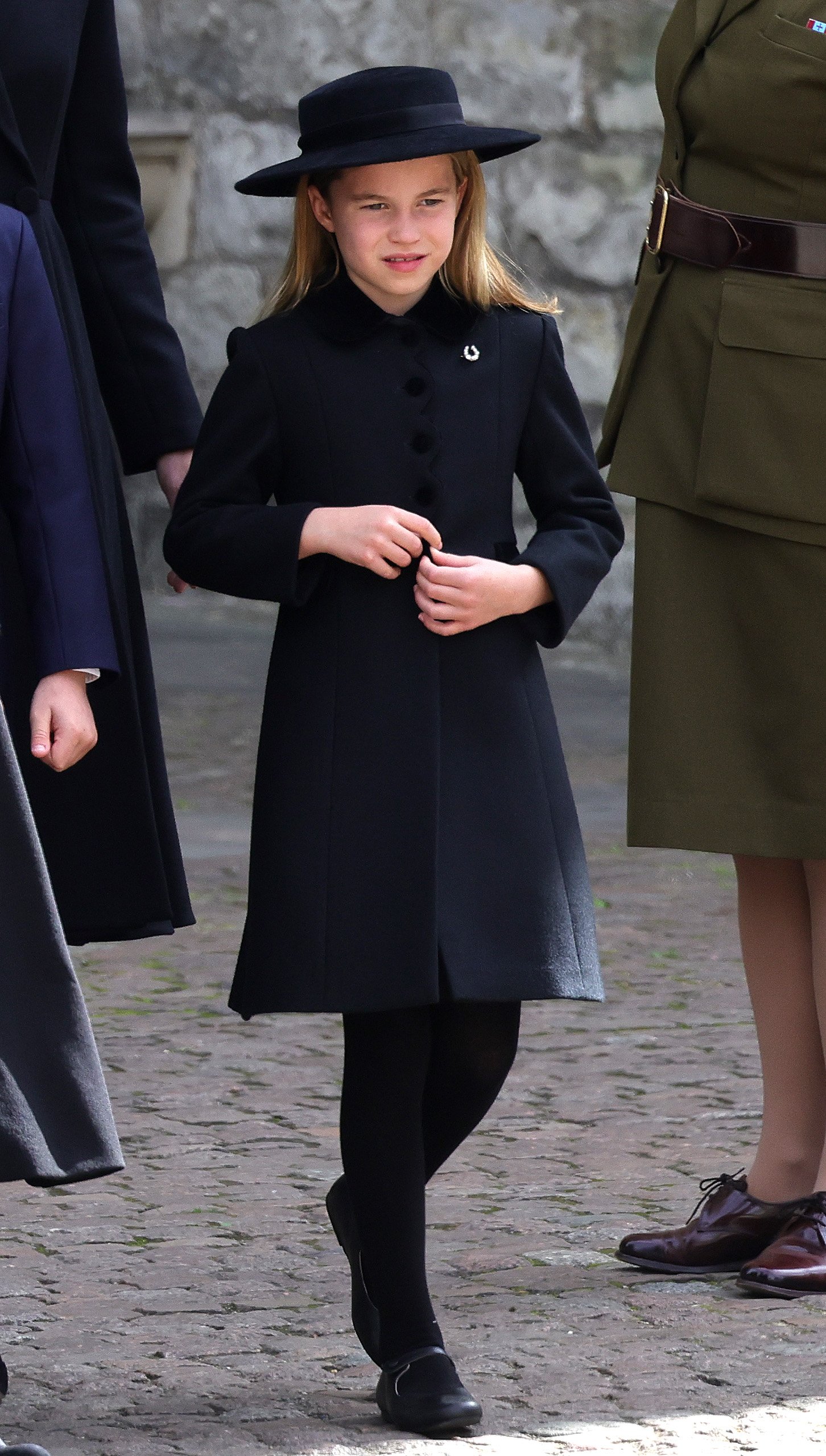 Princess Charlotte of Wales is seen during The State Funeral Of Queen Elizabeth II at Westminster Abbey on September 19, 2022 in London, England. | Source: Getty Images