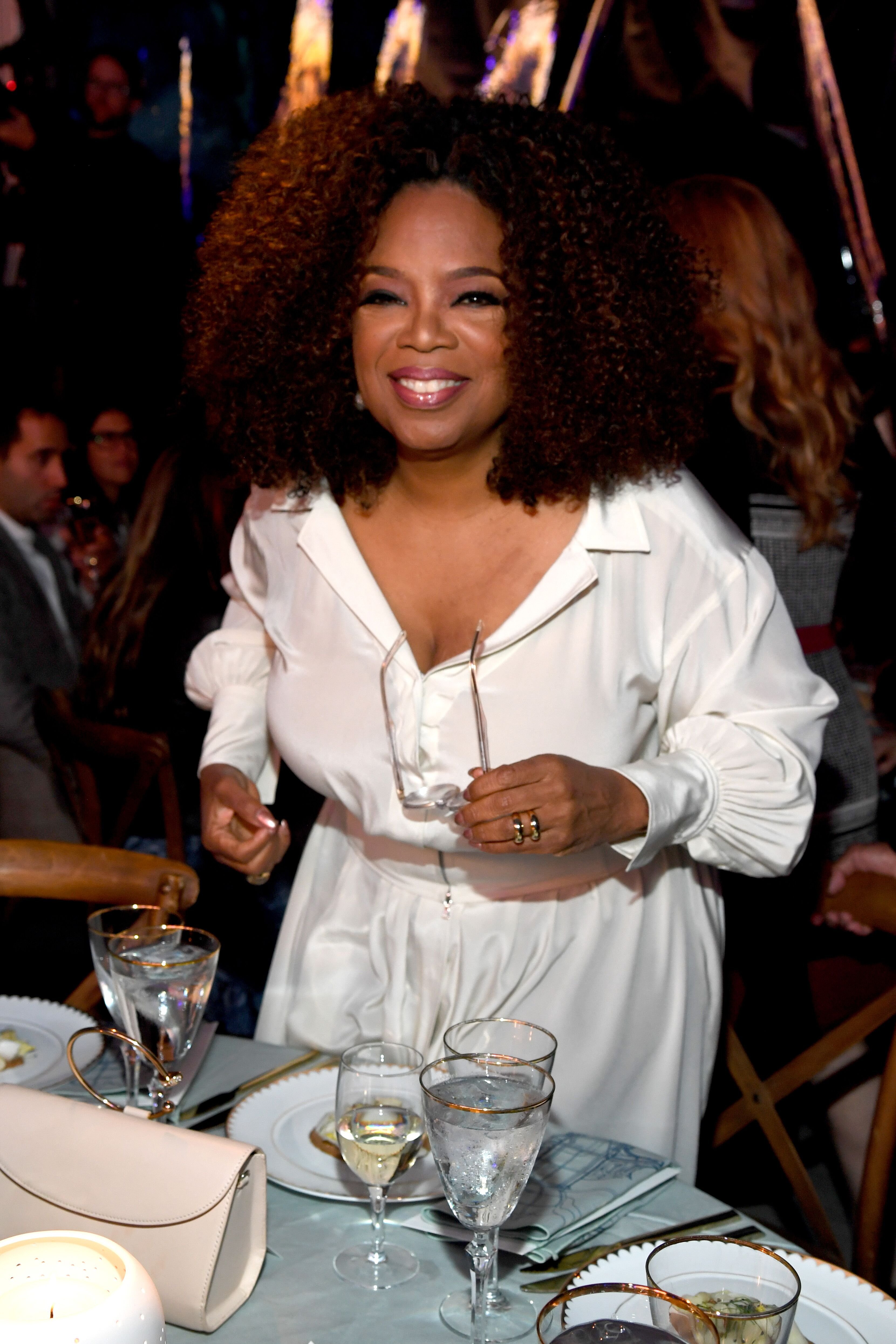 Oprah Winfrey attends the Statue Of Liberty Museum Opening Celebration. | Source: Getty Images