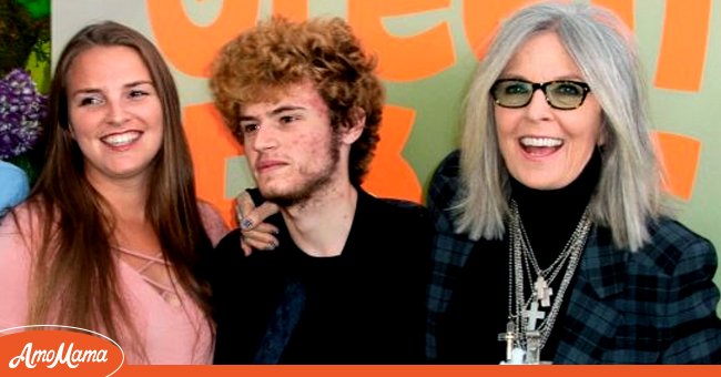 Dexter, Duke, and Diane Keaton at the season 1 premiere of "Green Eggs and Ham" on November 3, 2019, in Hollywood, California. | Source: Valerie Macon/AFP/Getty Images