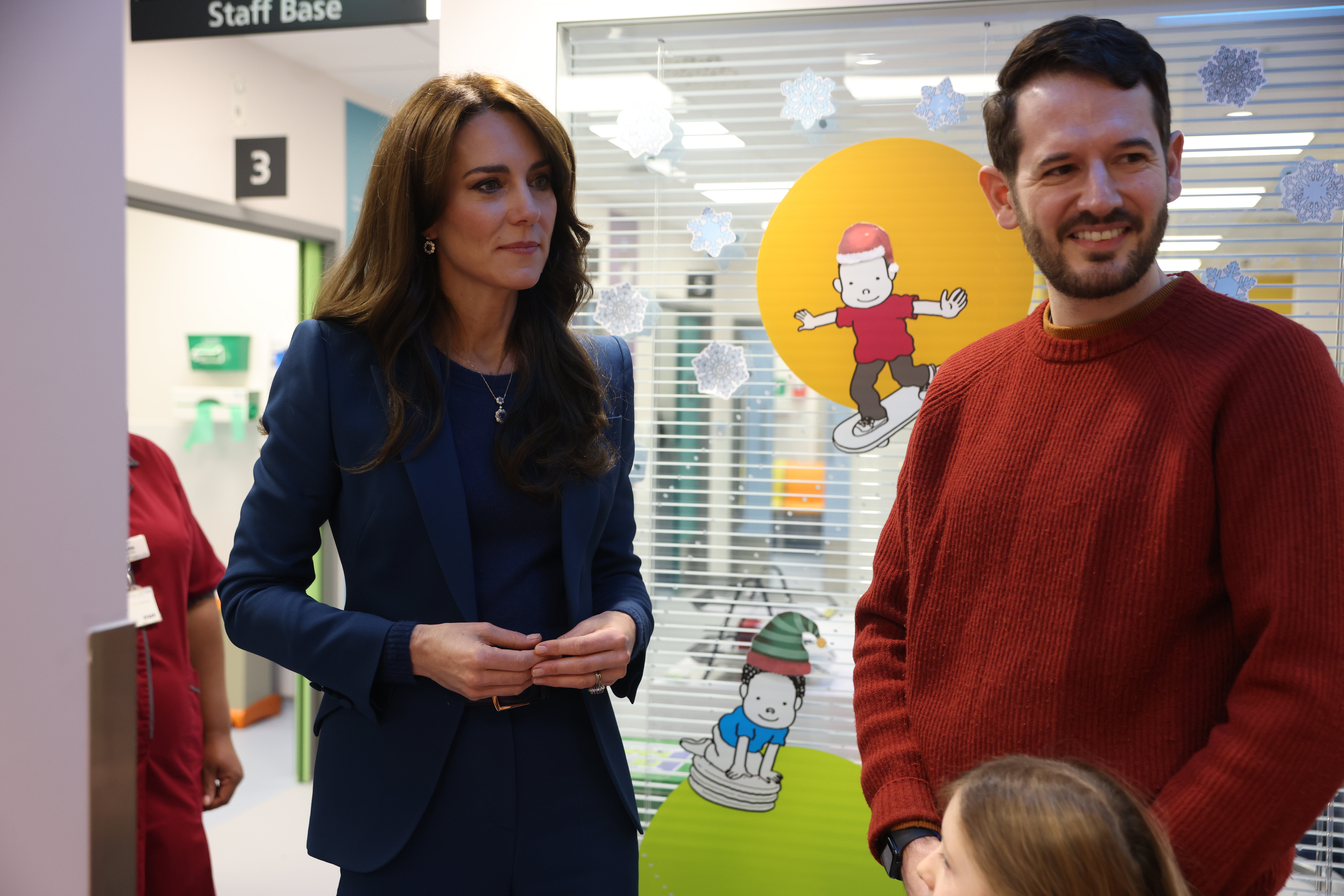 Princess Catherine at the opening of Evelina London's new children's day surgery unit in London, England on December 5, 2023 | Source: Getty Images