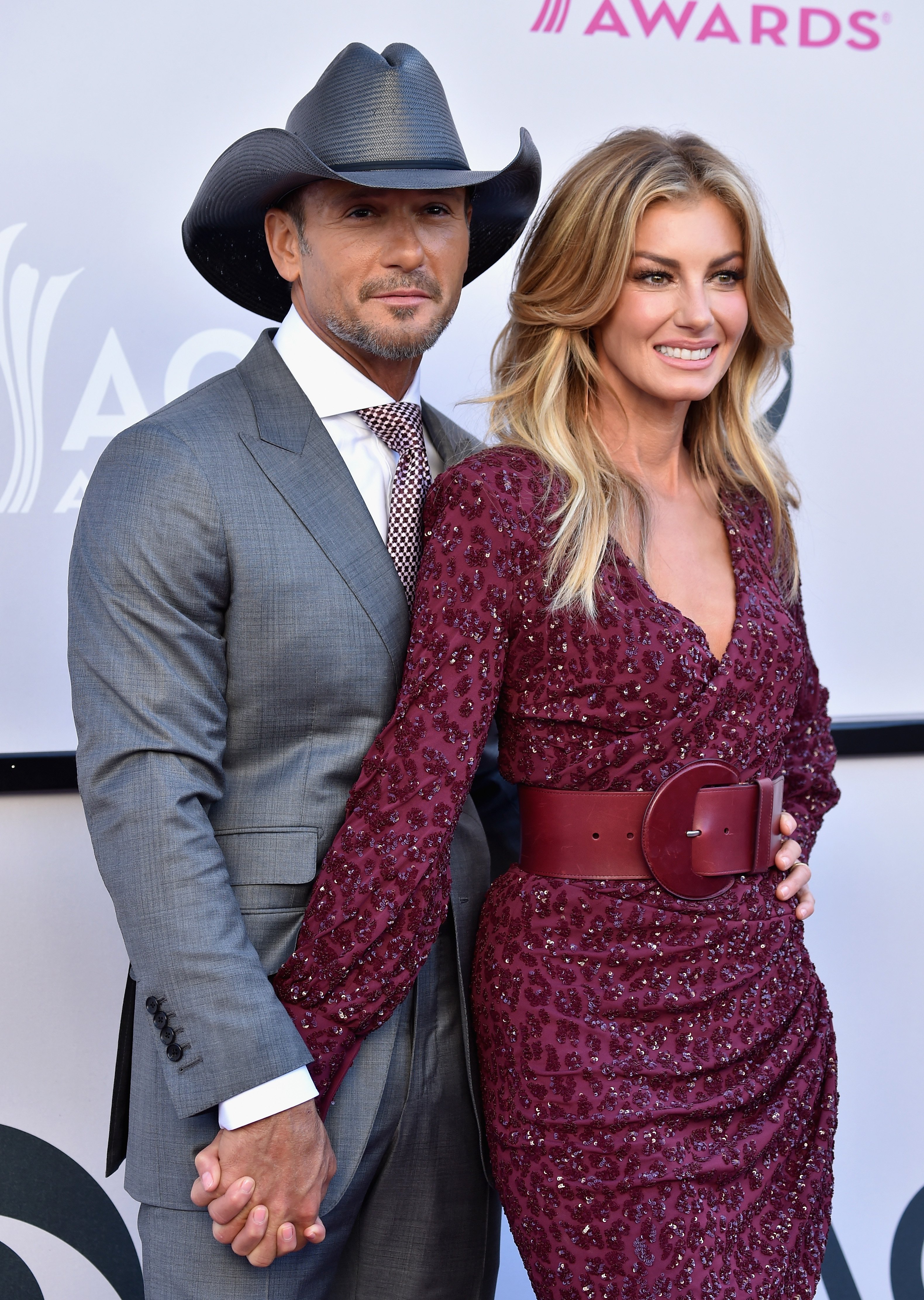 Tim McGraw and Faith Hill attend the 52nd Academy Of Country Music Awards at on April 2, 2017, in Las Vegas, Nevada. | Source: Getty Images.