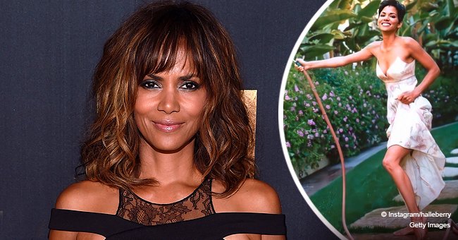 Halle Berry from 'Catwoman' Treats Fans to a Throwback Pic of Her in ...