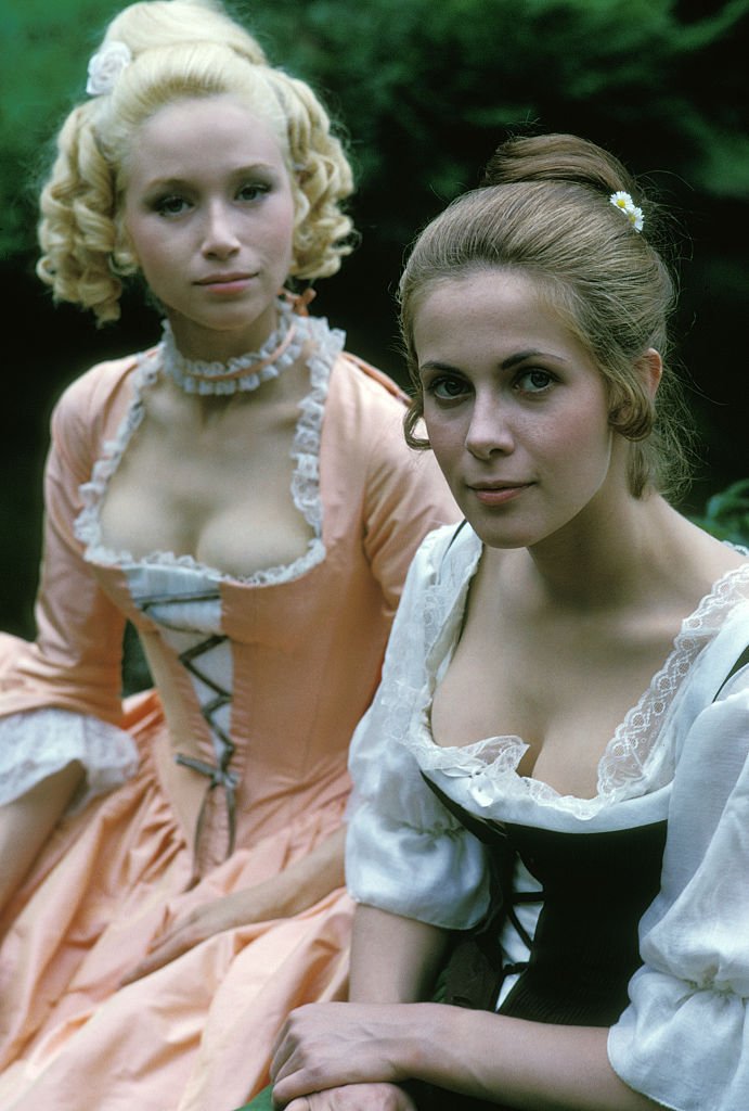 Les actrices Claude Jade et Lyne Chardonnet | photo : Getty Images