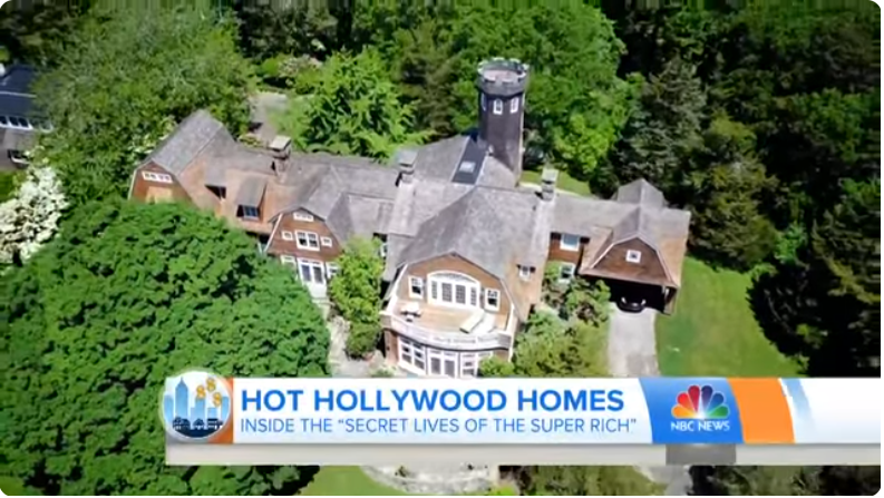 Christie Brinkley's former Tower Hill mansion | Source: Youtube/@TODAY