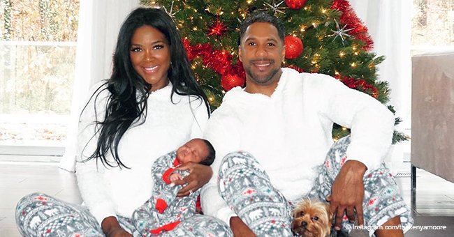 Kenya Moore's Husband Teaches Their Daughter Brooklyn How to Swim in an Adorable Video