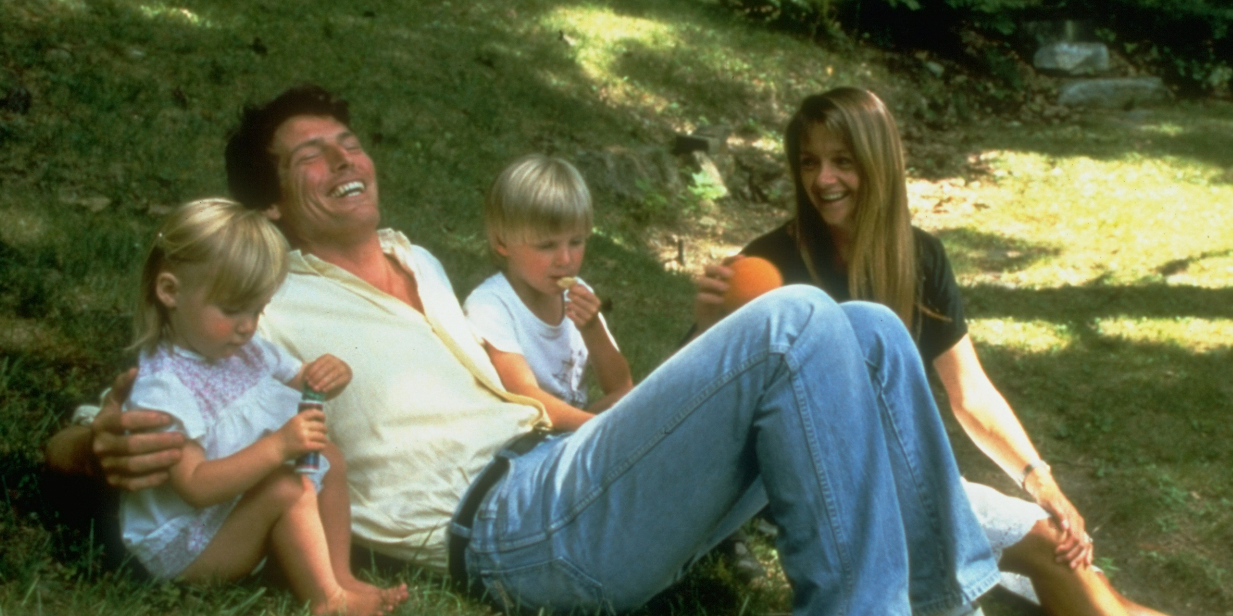 Christopher Reeve with his children | Source: Getty Images