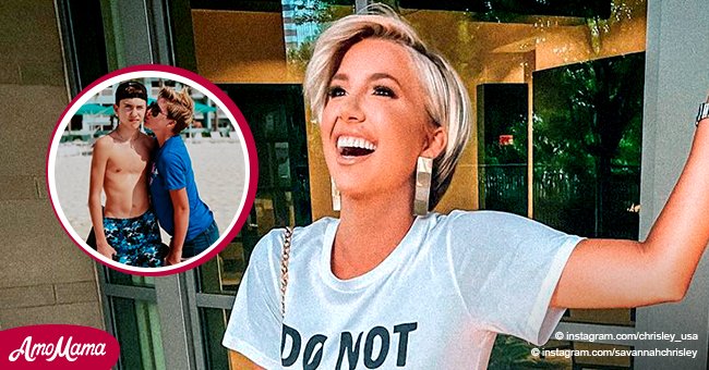 "Chrisley Knows Best" star siblings Grayson and Savannah were see...