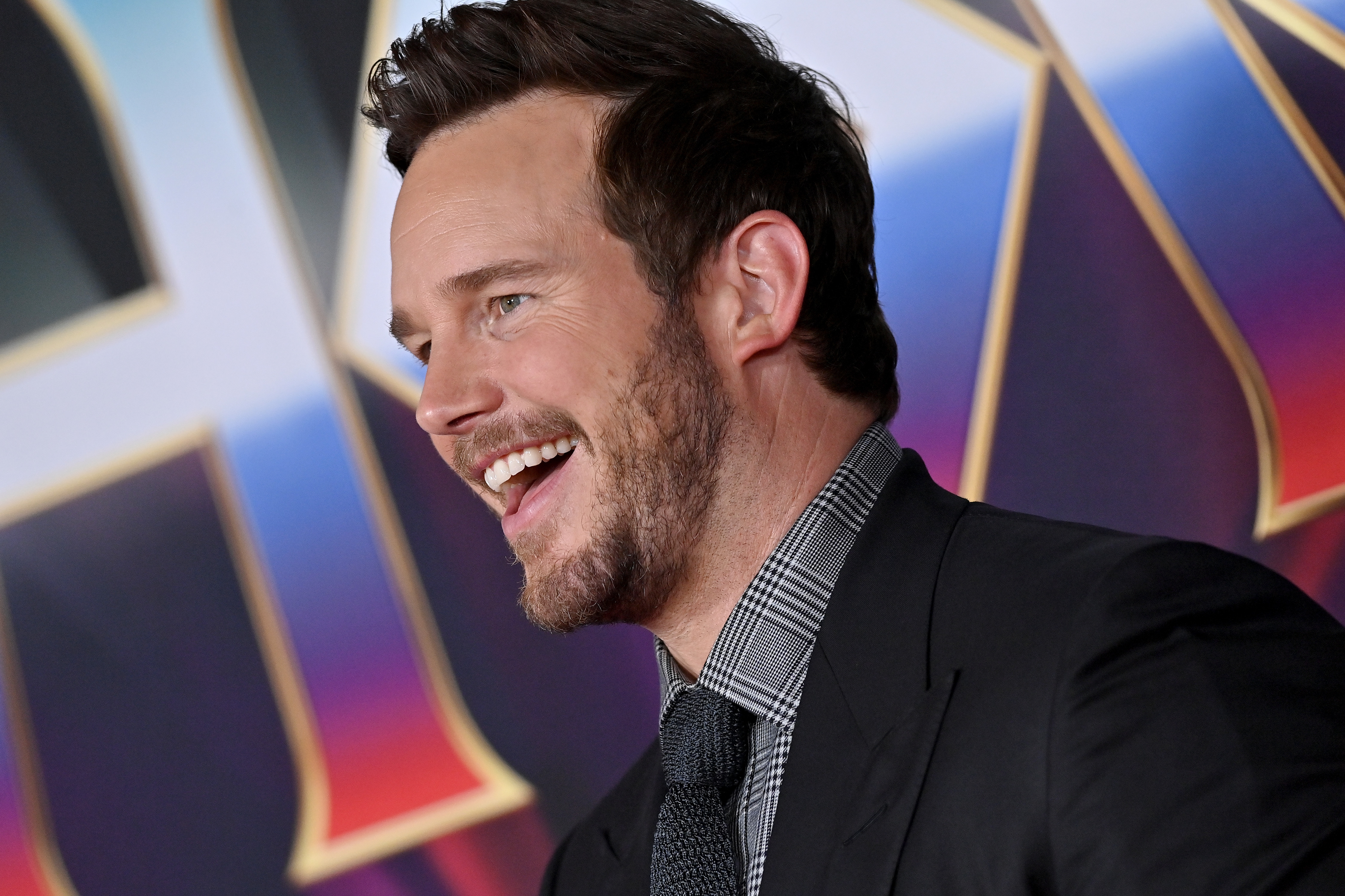 Chris Pratt at the Los Angeles premiere of "Thor: Love and Thunder," 2022 | Sources: Getty Images