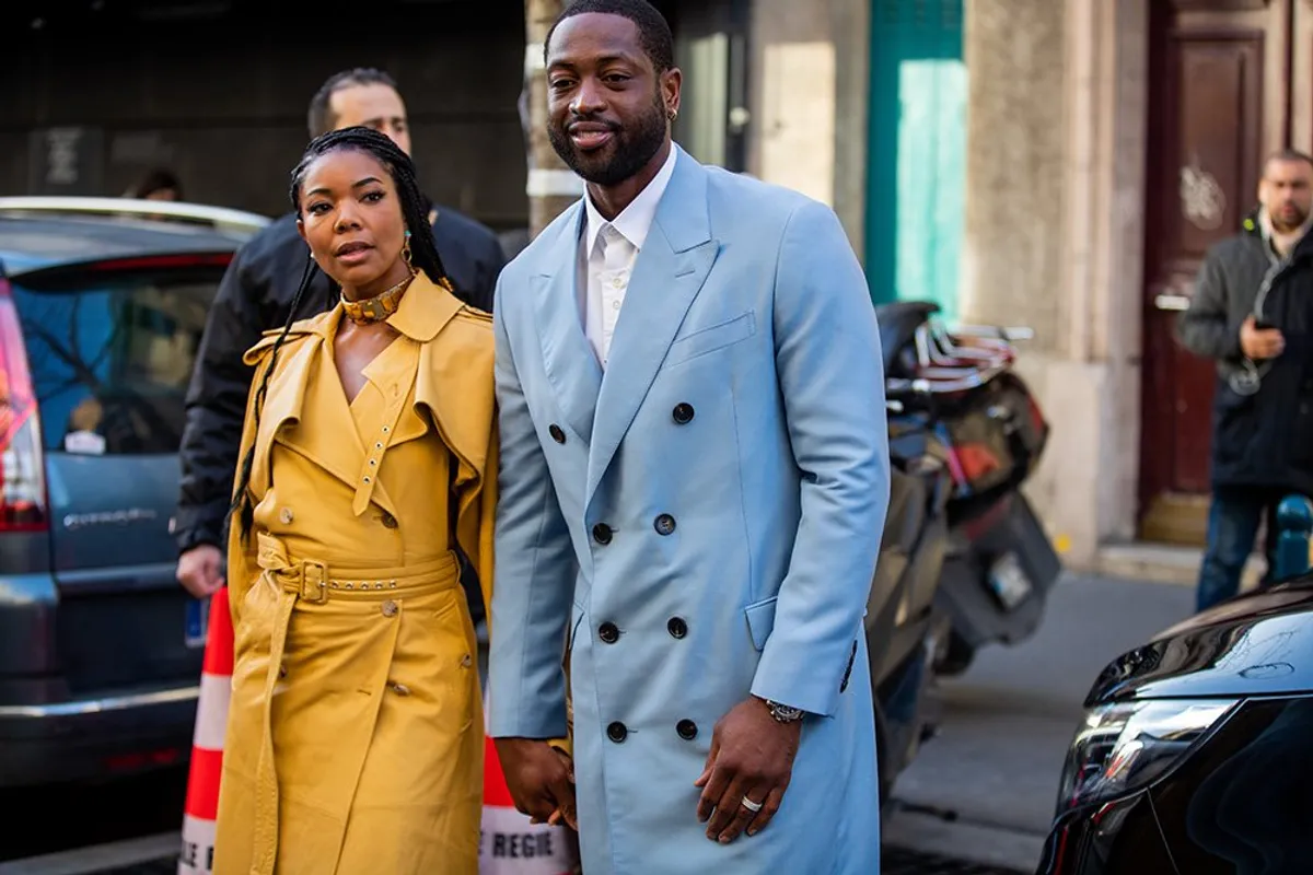 Gabrielle Union and Dwyane Wade attend Paris Fashion Week on January 19, 2020 in Paris, France. | Photo: Getty Images