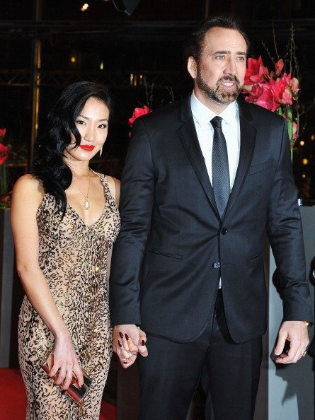 Nicolas Cage and Alice Kim attend 'The Croods' Premiere during the 63rd Berlinale International Film Festival at Berlinale Palast on February 15, 2013, in Berlin, Germany. | Source: Getty Images.