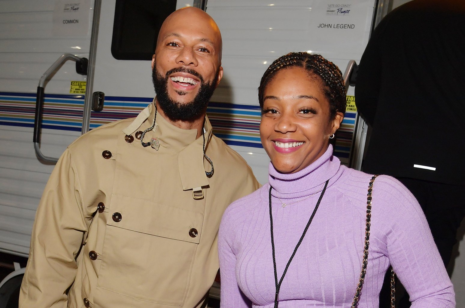 Common and Tiffany Haddish attend the 62nd Annual GRAMMY Awards "Let's Go Crazy" The GRAMMY Salute To Prince on Jan. 28, 2020 in Los Angeles. | Source: Getty Images