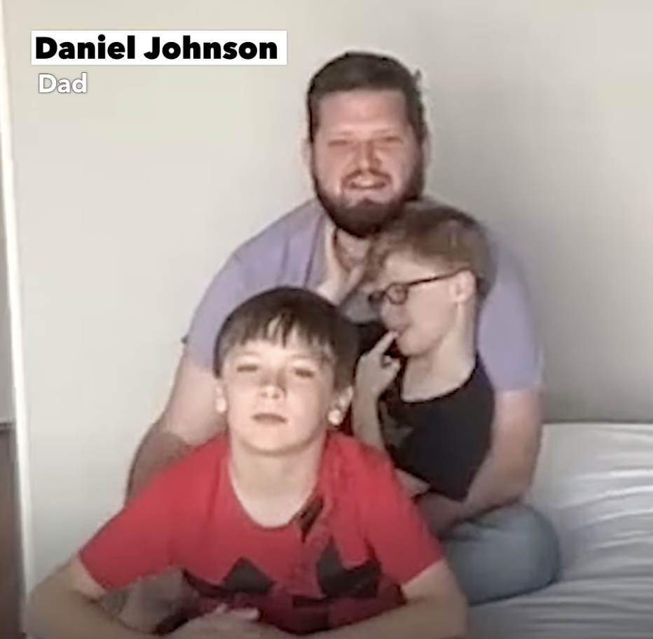 Daniel Johnson talking about his journey to adoption on YouTube | Source youtube.com/@GMA