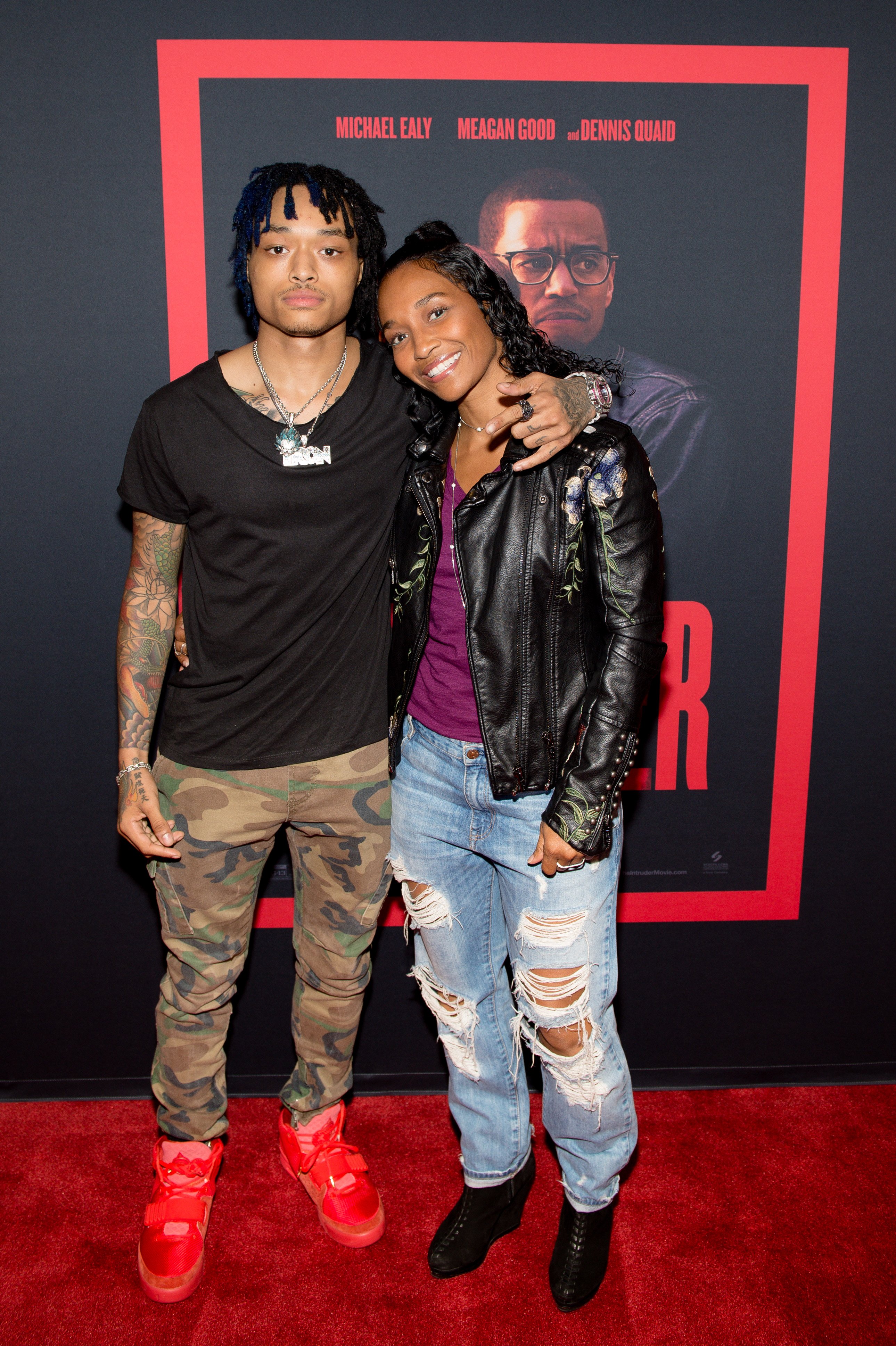 Rozonda 'Chilli' Thomas and her son ron Austin attend "The Intruder" red carpet screening on April 22, 2019 in Atlanta, Georgia.| Source: Getty Images