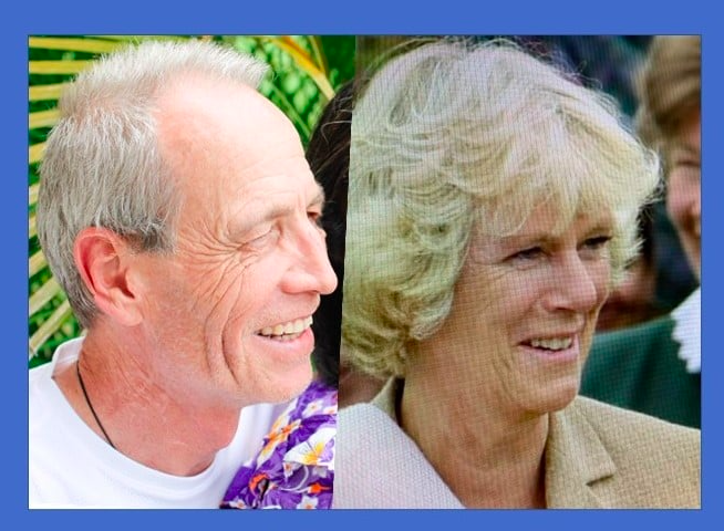 Simon Charles Dorante-Day and Queen Camilla posted on September 22, 2021 | Source: Facebook/Simon Charles Dorante-Day