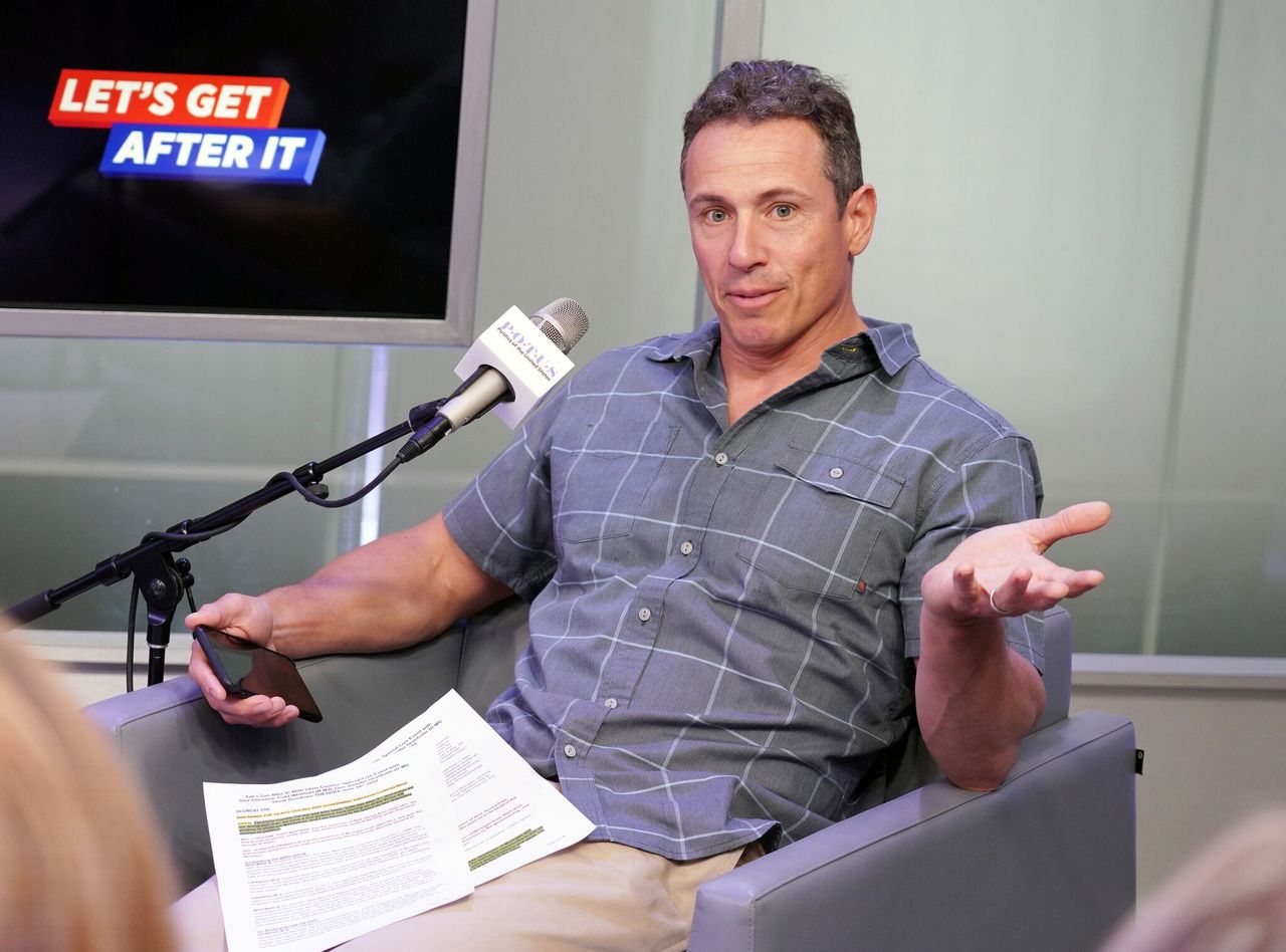 Chris Cuomo hosts a bipartisan conversation with former Governors Christine Todd Whitman and Jennifer Granholm at the SiriusXM Studios on June 18, 2019 in New York City. | Source: Getty Images