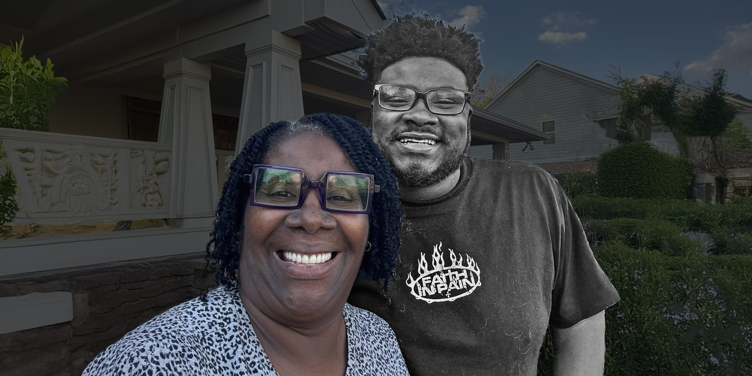 Sonja Collins and her son Marquay, also known as Marquay the Goat | Source: Facebook/sonja.collins.716