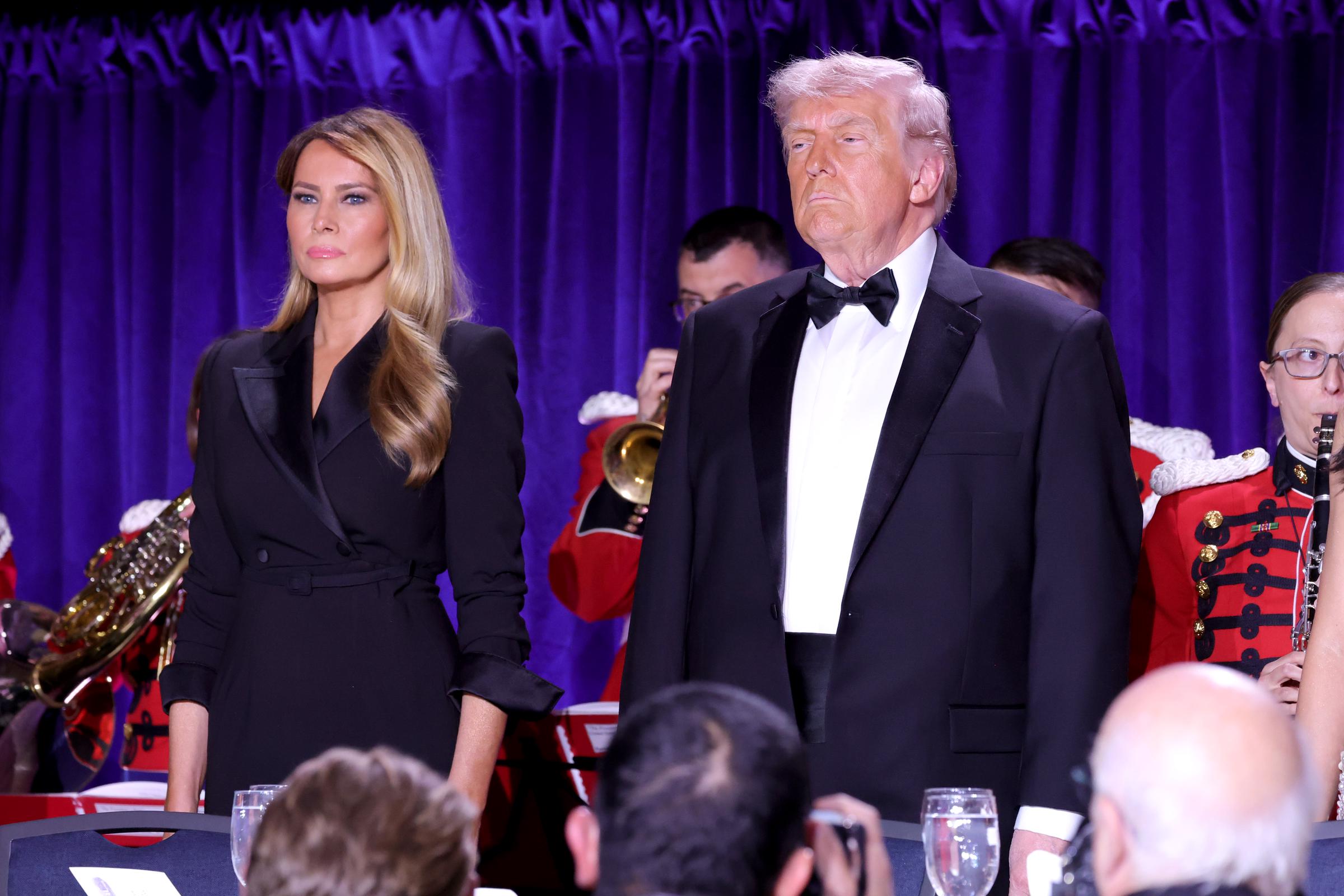Melania and Donald Trump attend The White House Correspondents Dinner at Washington Hilton on April 25, 2026 in Washington, DC | Source: Getty Images