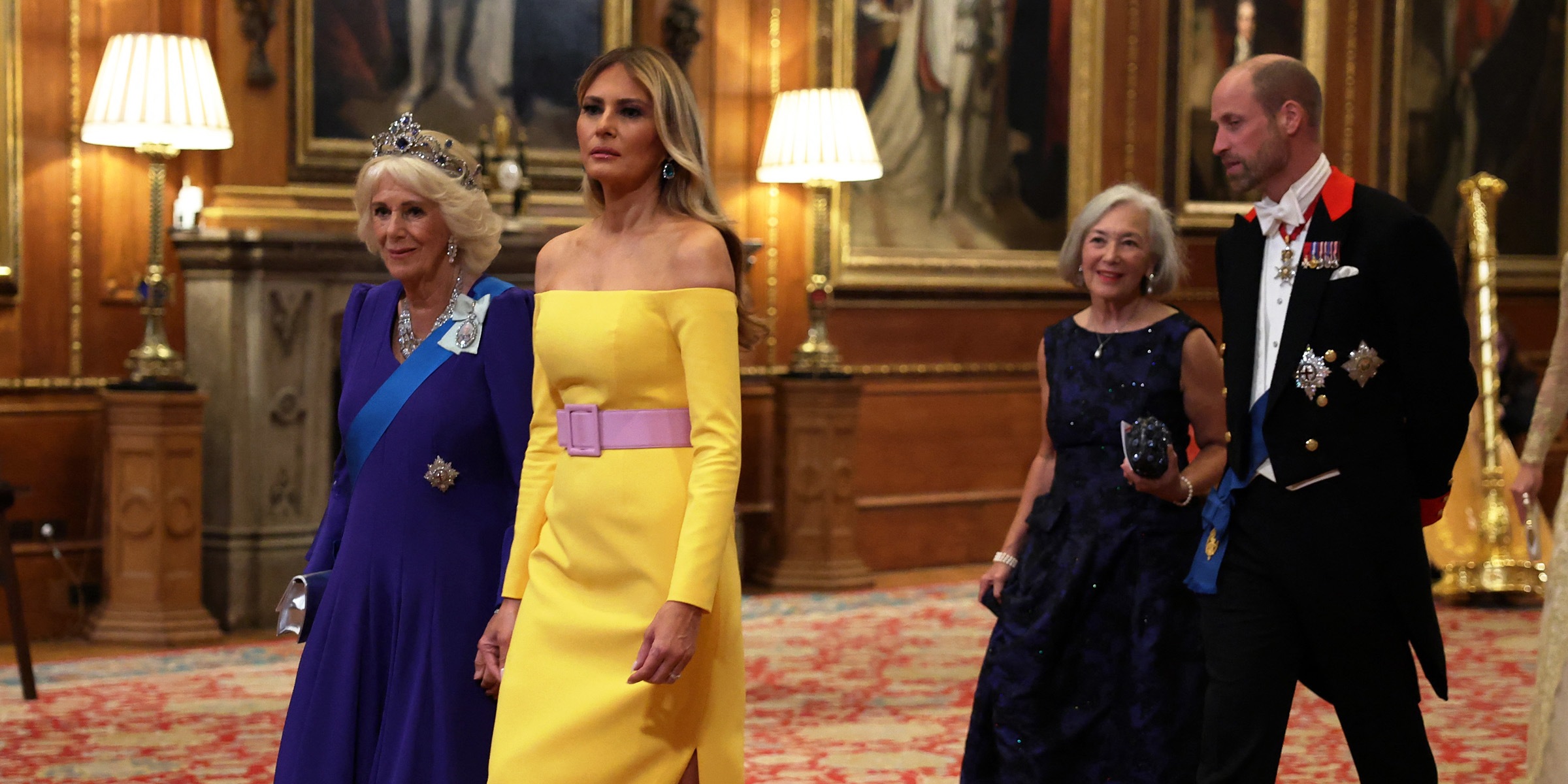 Queen Camilla and Melania Trump | Source: Getty Images