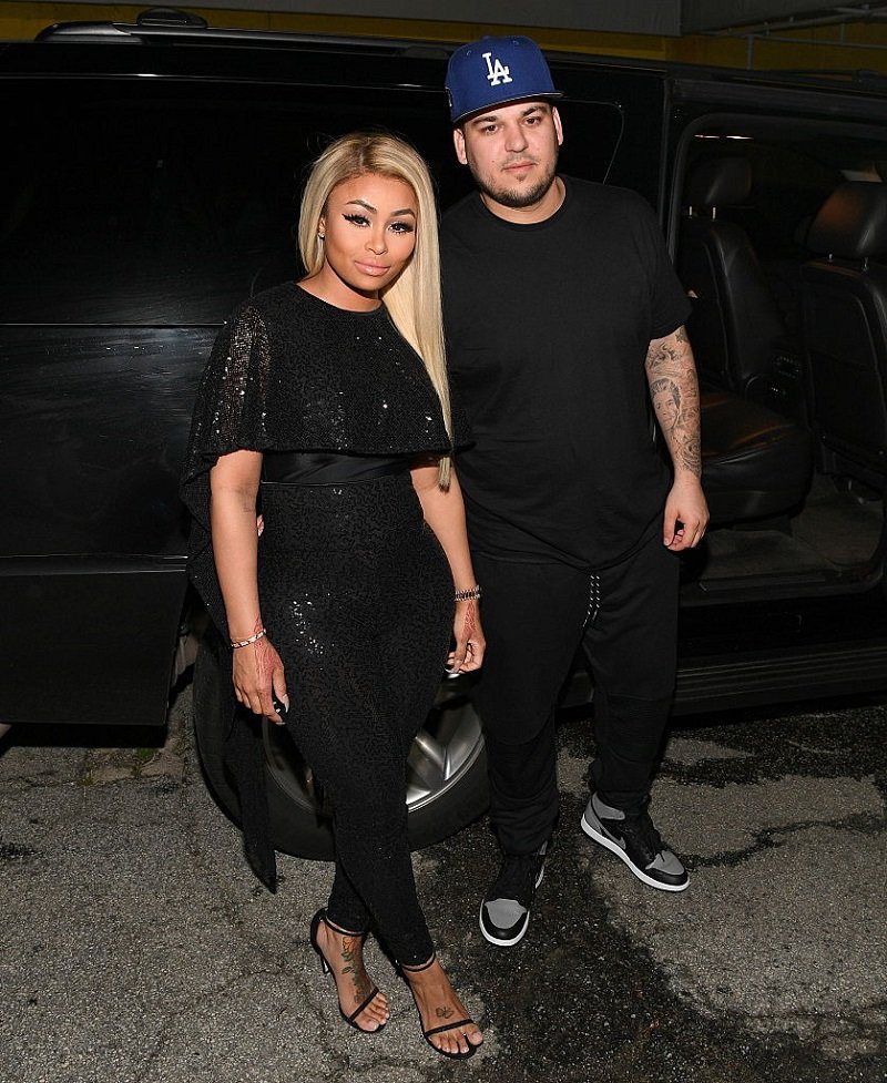 Blac Chyna and Rob Kardashian at Onyx Nightclub on March 27, 2016 in Atlanta, Georgia | Photo: Getty Images